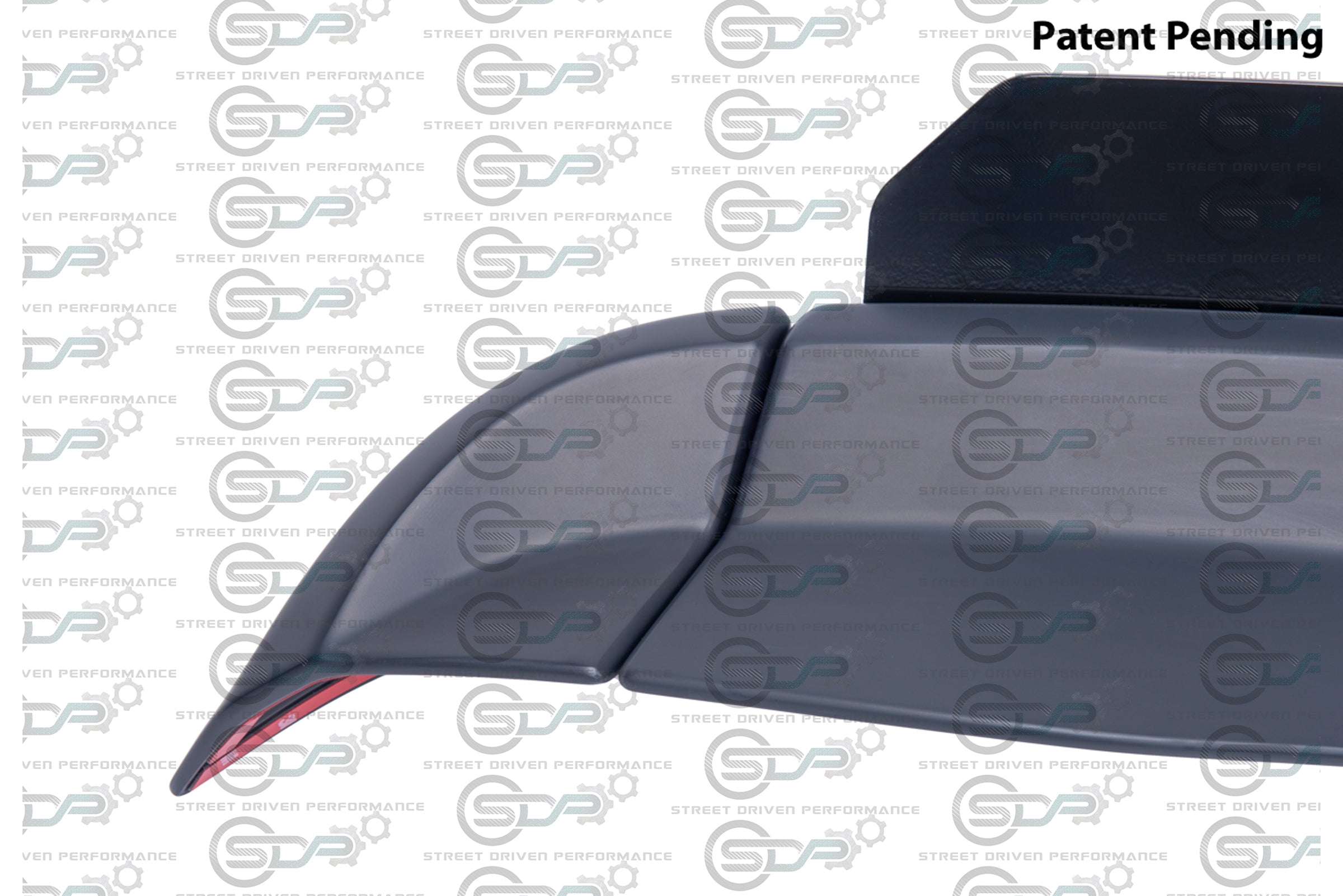 2016-2018 6th Gen Camaro - "Type 2 Track Package" Rear Trunk Spoiler with Extended Wickerbill - for all models