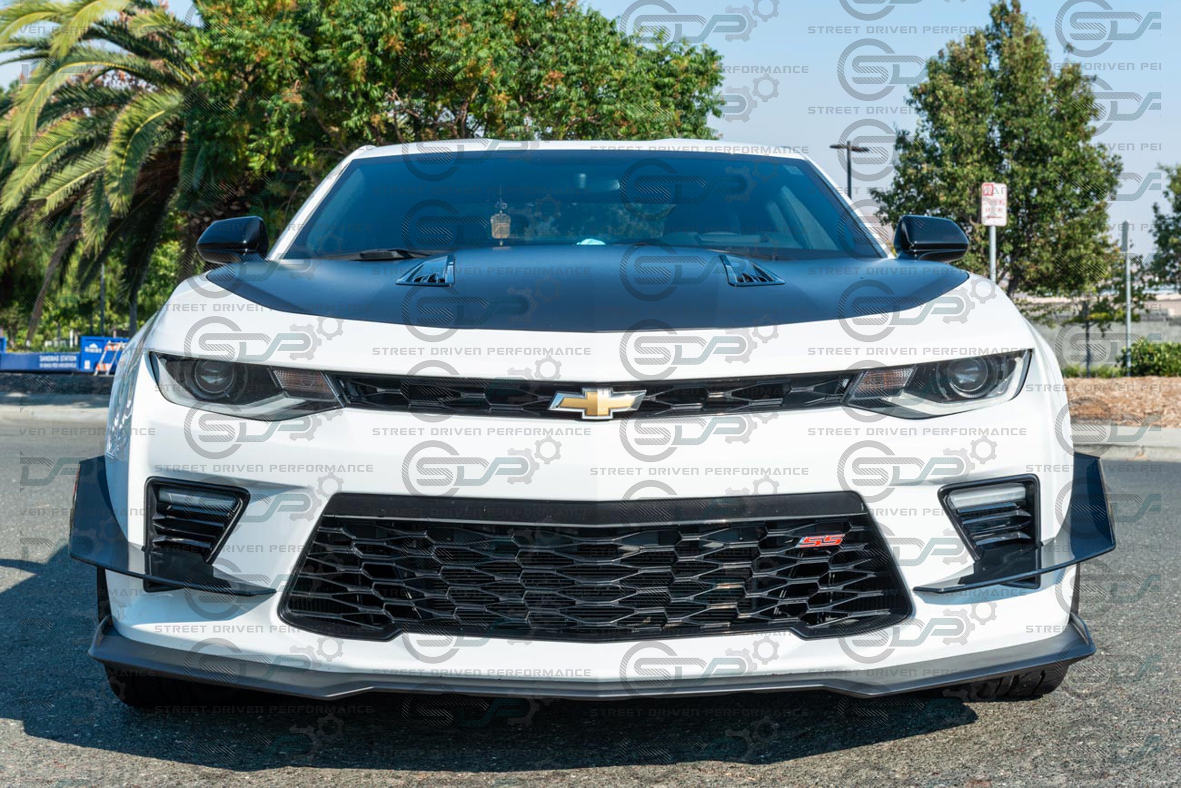 2016-2018 6th Gen Camaro - Front Canards Pair - for all SS models