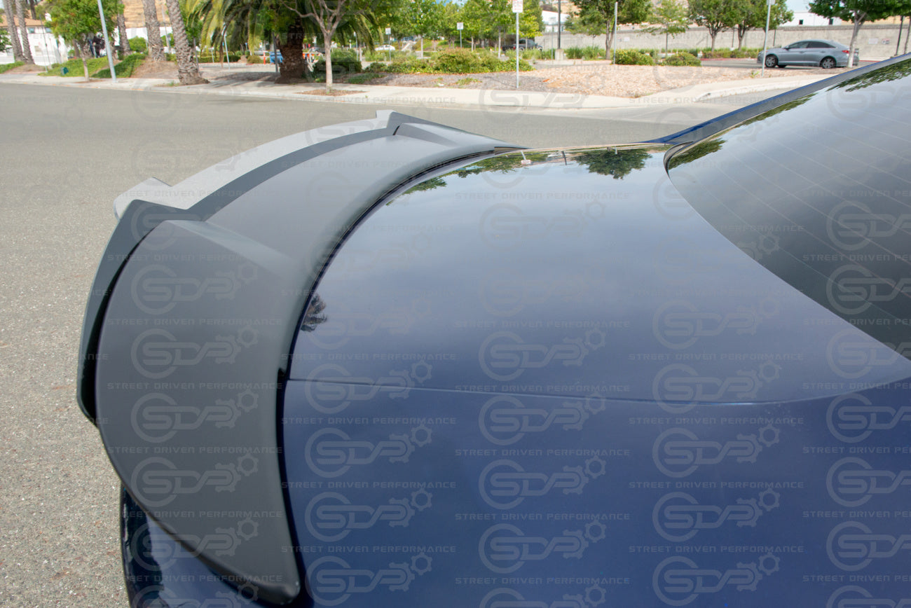 2015+ Charger SRT Extended Style Rear Trunk Lid Wickerbill Spoiler Wing