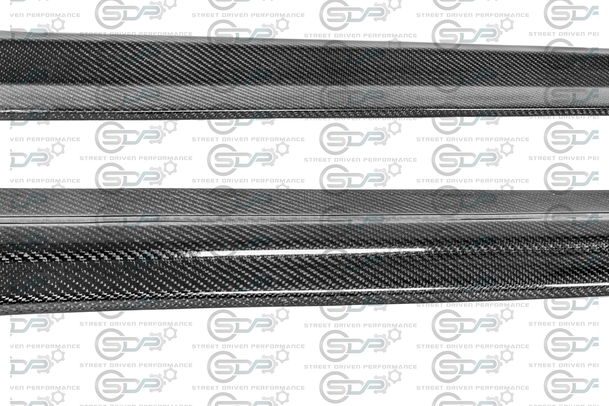 2016-2019 CADILLAC ATS-V SEDAN CARBON FIBER SIDE SKIRTS ROCKER PANELS GROUND EFFECTS