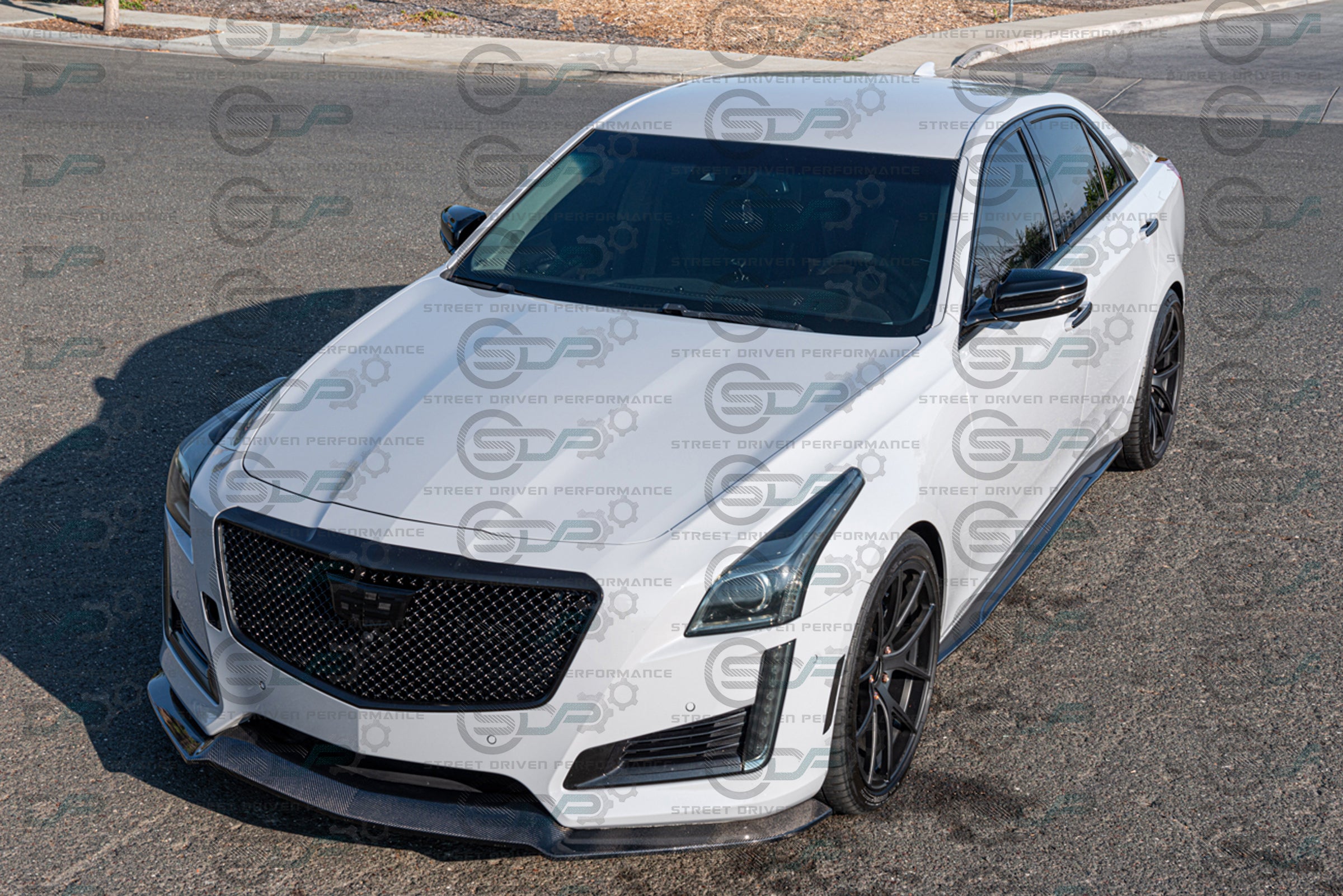 2014+ Cadillac CTS - Carbon Fiber Side Skirts Rocker Panels Ground Effects