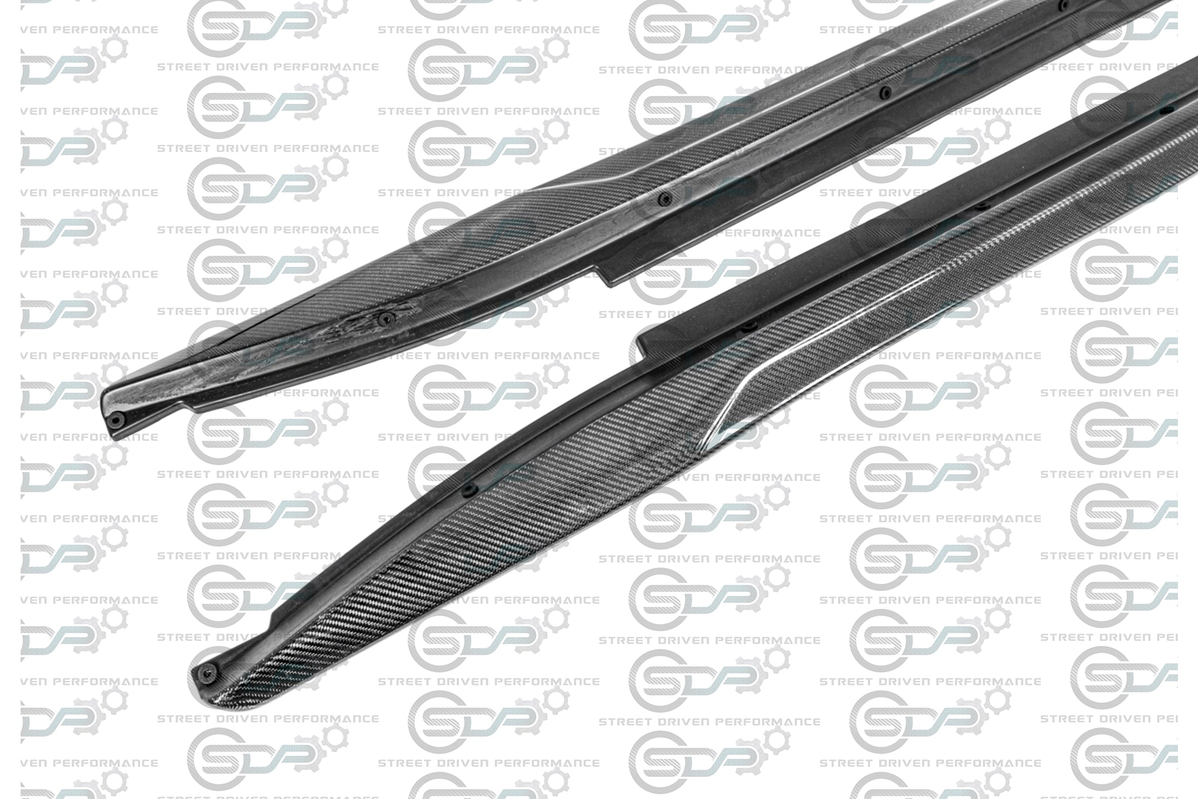 2014+ Cadillac CTS - Carbon Fiber Side Skirts Rocker Panels Ground Effects