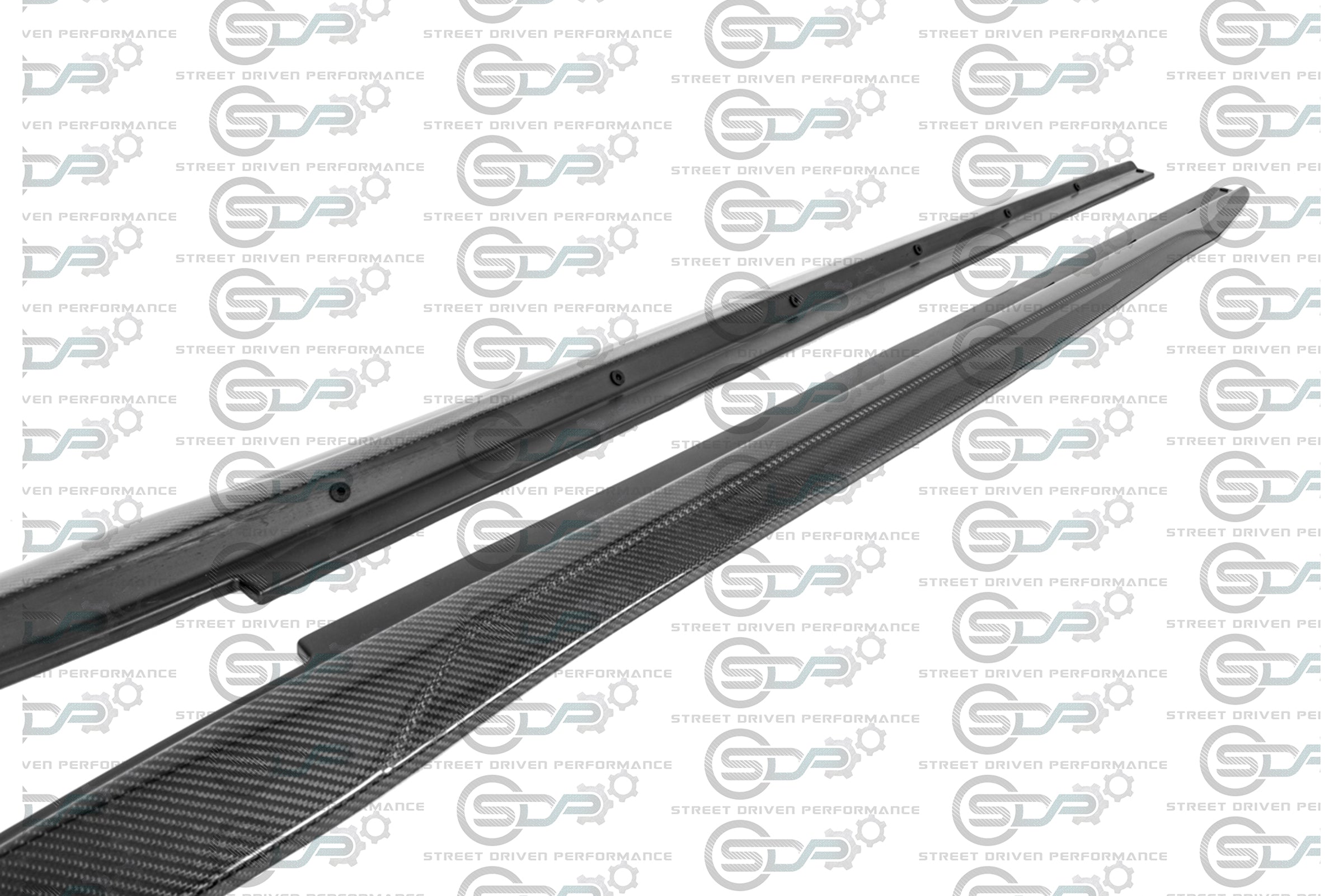 2014+ Cadillac CTS - Carbon Fiber Side Skirts Rocker Panels Ground Effects