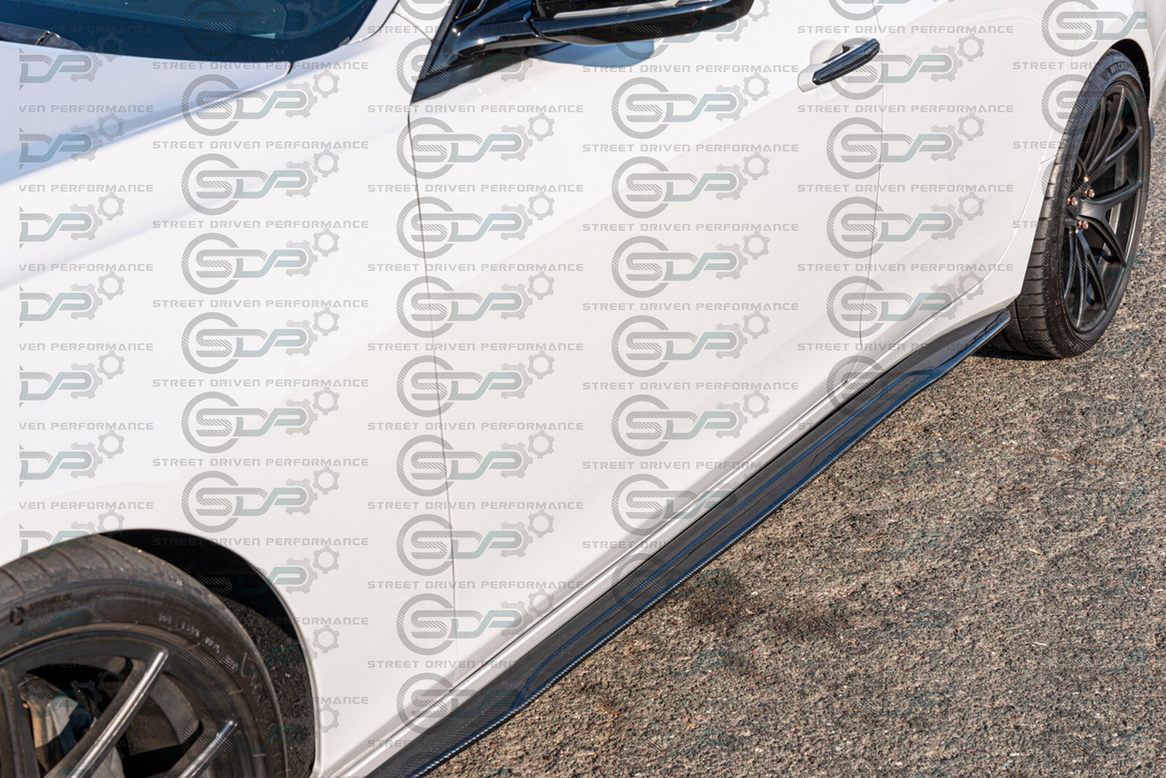 2014+ Cadillac CTS - Carbon Fiber Side Skirts Rocker Panels Ground Effects