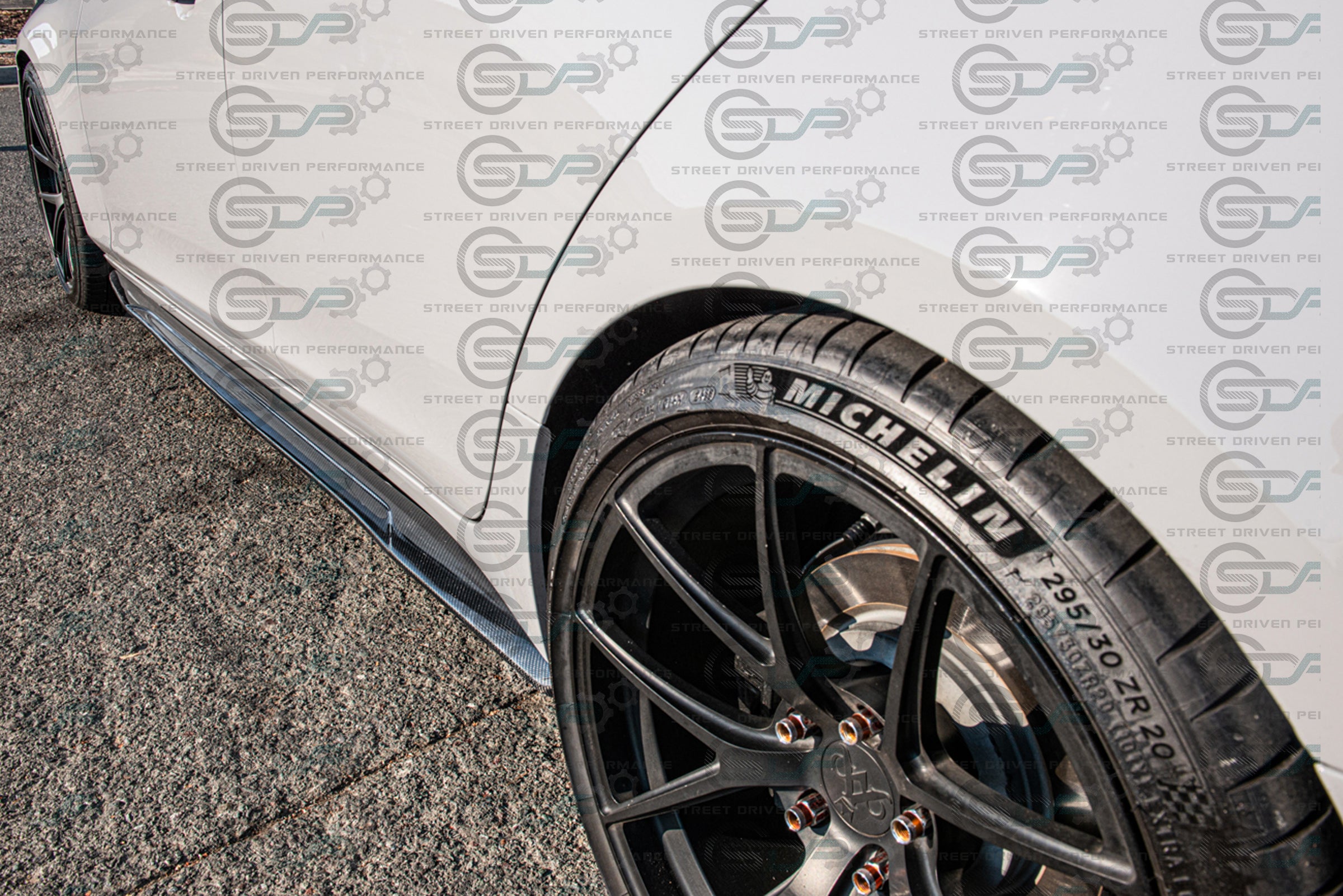 2014+ Cadillac CTS - Carbon Fiber Side Skirts Rocker Panels Ground Effects