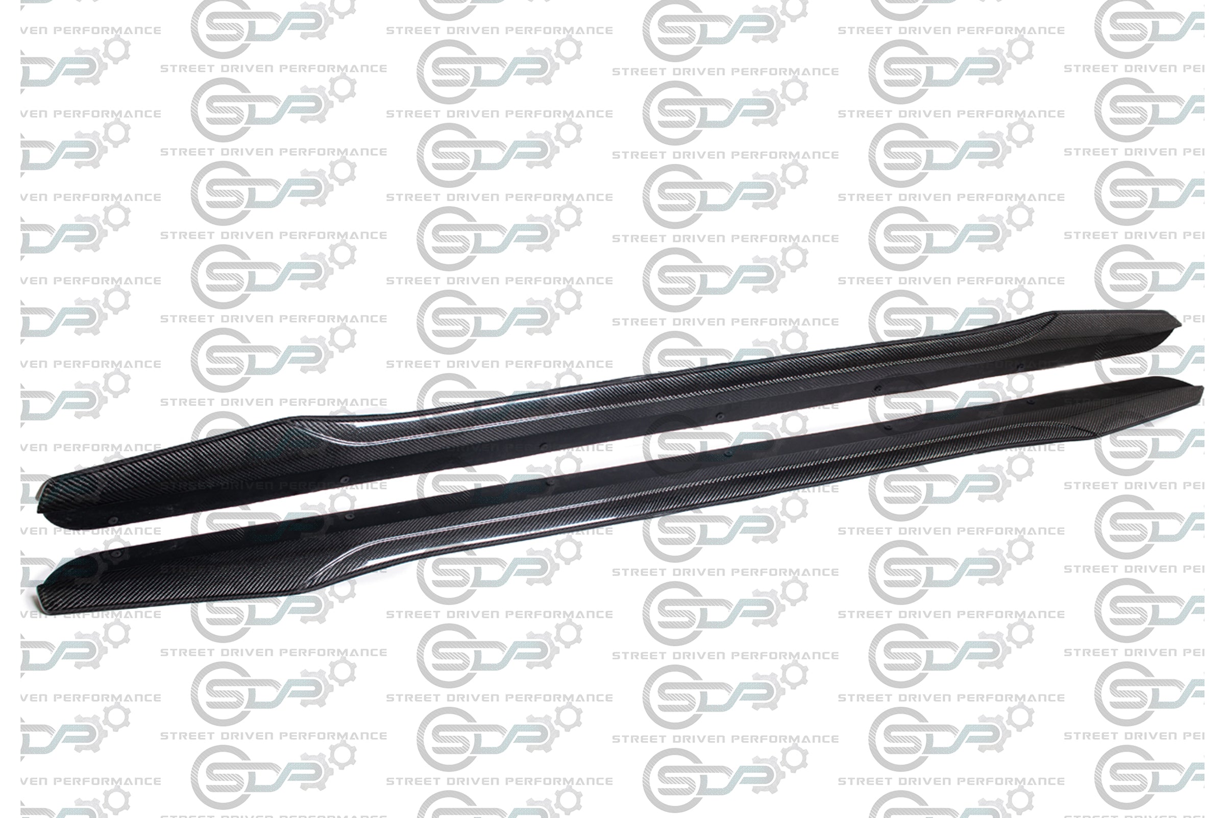2009-2015 Cadillac CTS-V V2 - Carbon Fiber Side Skirts Rocker Panels Ground Effects