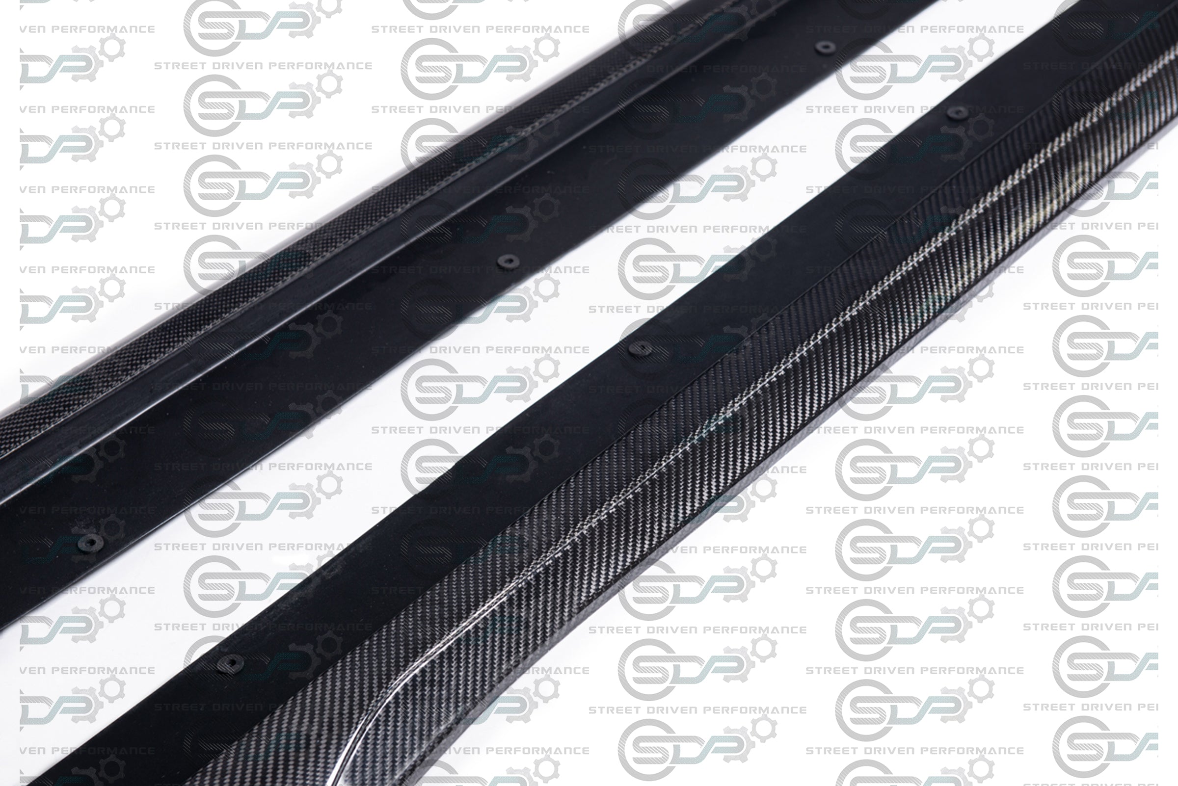 2009-2015 Cadillac CTS-V V2 - Carbon Fiber Side Skirts Rocker Panels Ground Effects