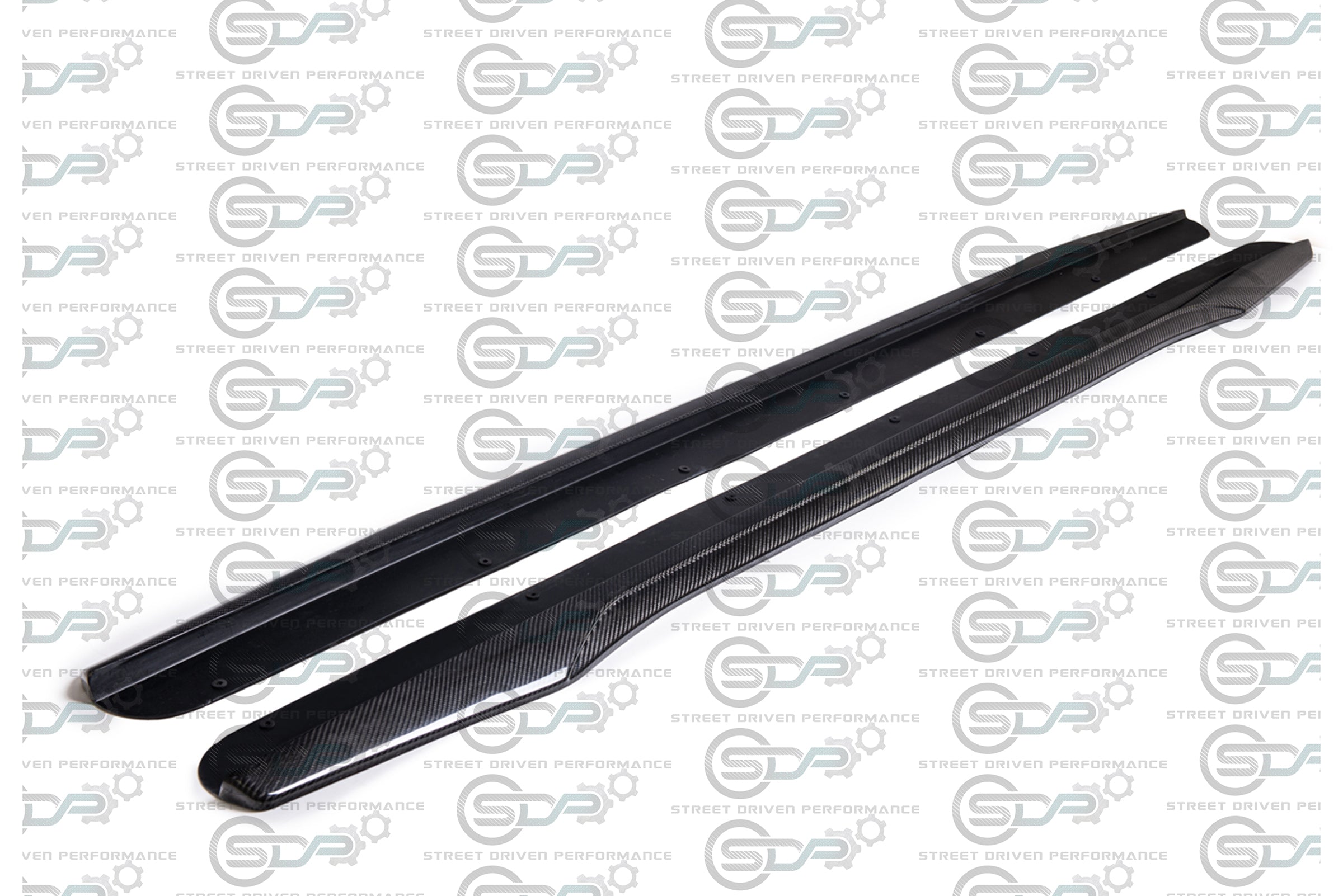2009-2015 Cadillac CTS-V V2 - Carbon Fiber Side Skirts Rocker Panels Ground Effects
