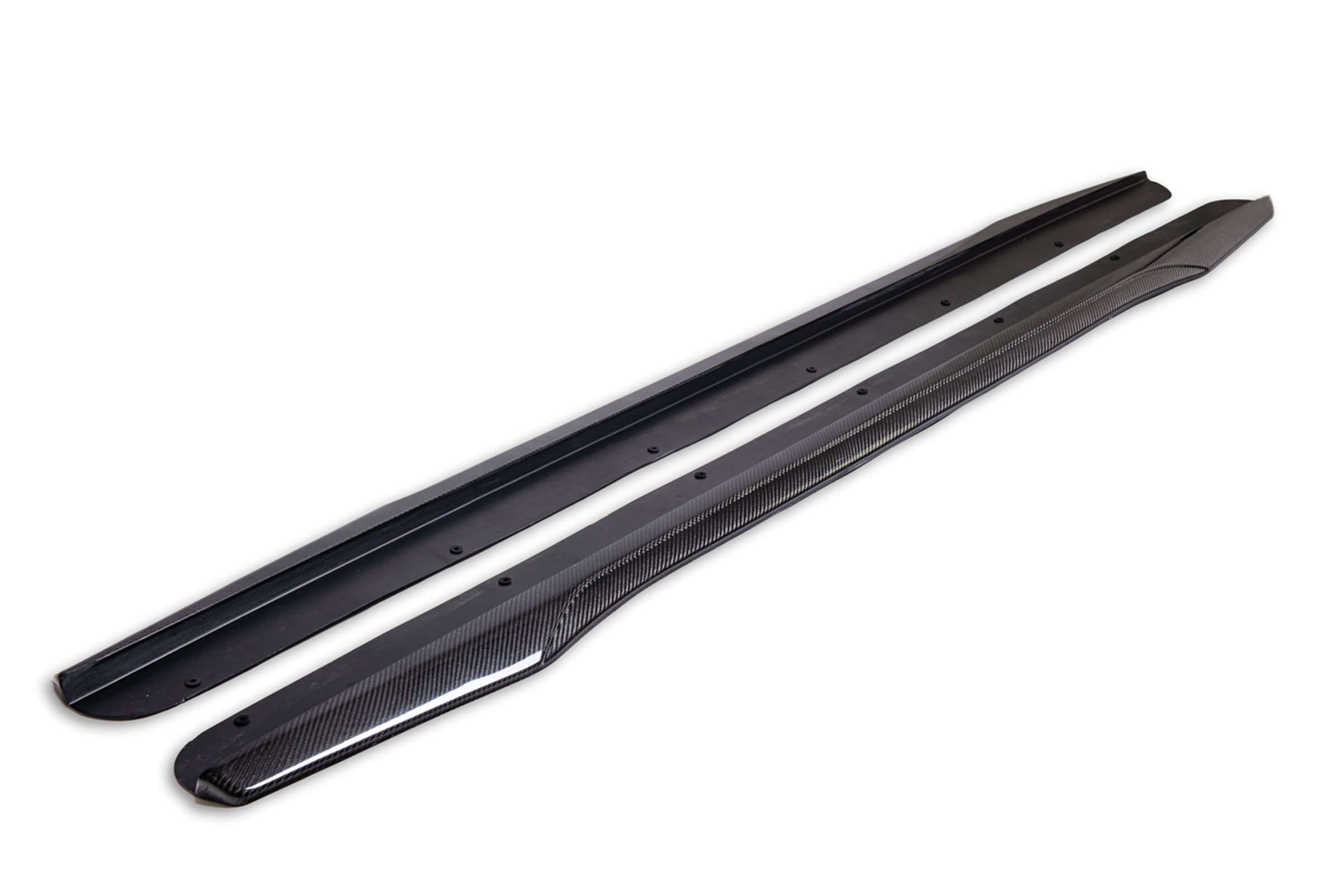 2009-2015 Cadillac CTS-V V2 - Carbon Fiber Side Skirts Rocker Panels Ground Effects