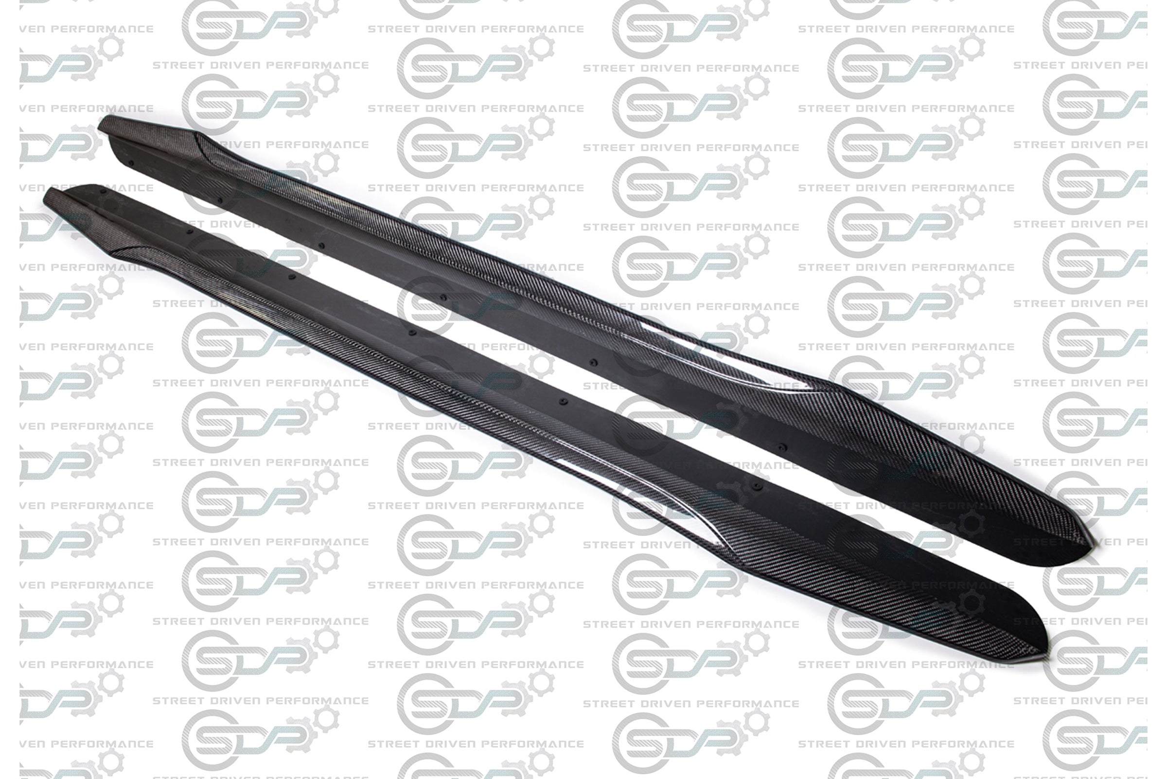 2009-2015 Cadillac CTS-V V2 - Carbon Fiber Side Skirts Rocker Panels Ground Effects