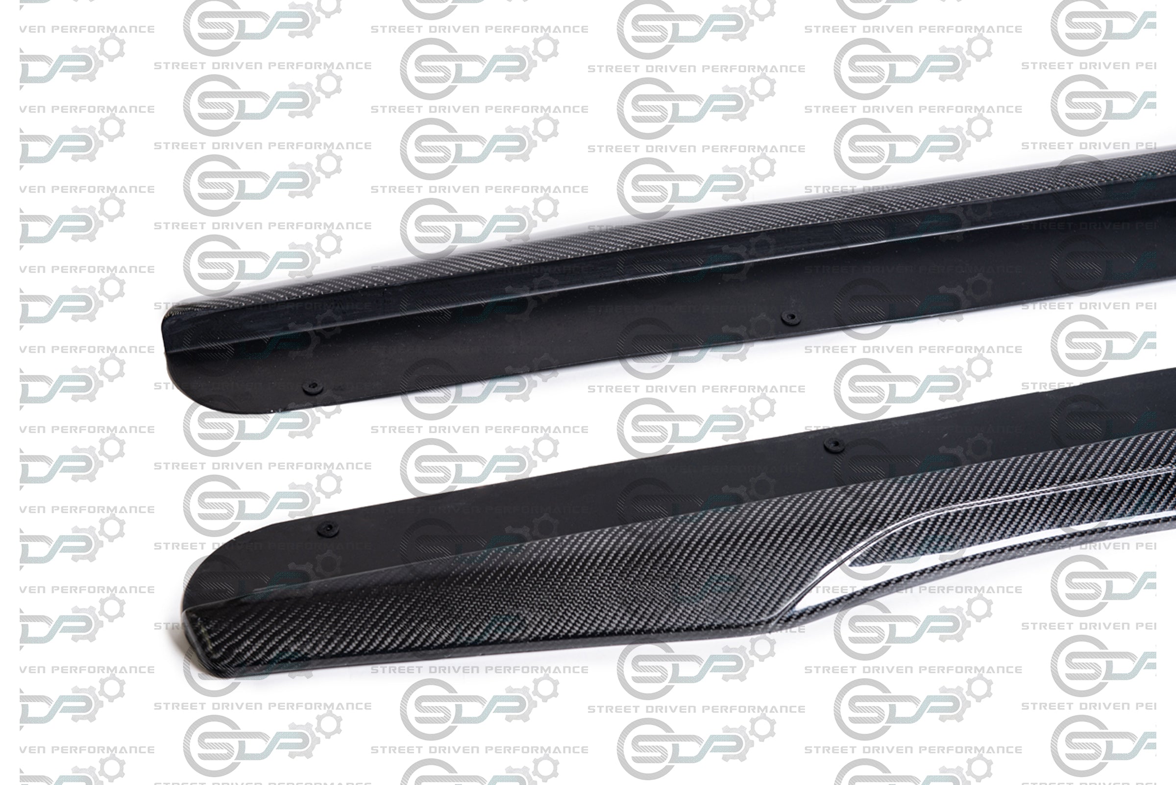 2009-2015 Cadillac CTS-V V2 - Carbon Fiber Side Skirts Rocker Panels Ground Effects