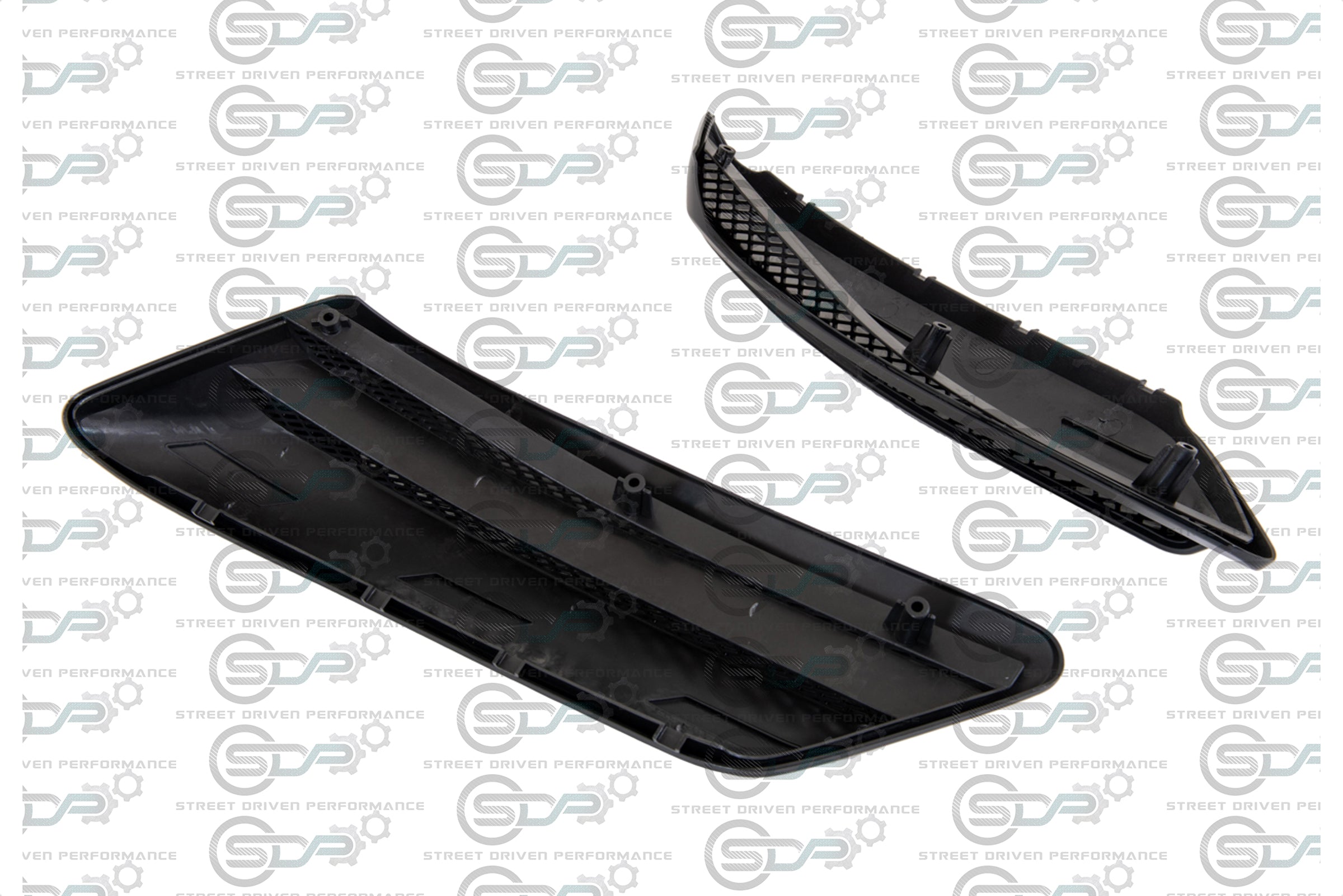 2014-2017 C7 Corvette Z06 - Carbon Flash "ZR1 Style Conversion" Side Fender Vents (Pair)