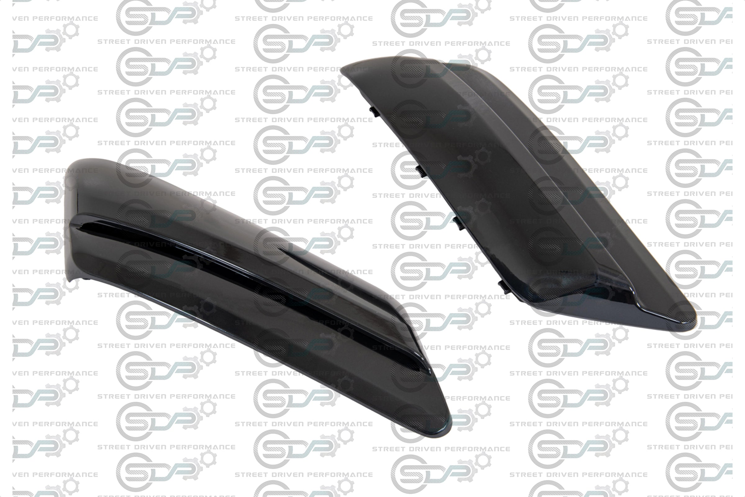 2014-2017 C7 Corvette Z06 - Carbon Flash "ZR1 Style Conversion" Side Fender Vents (Pair)