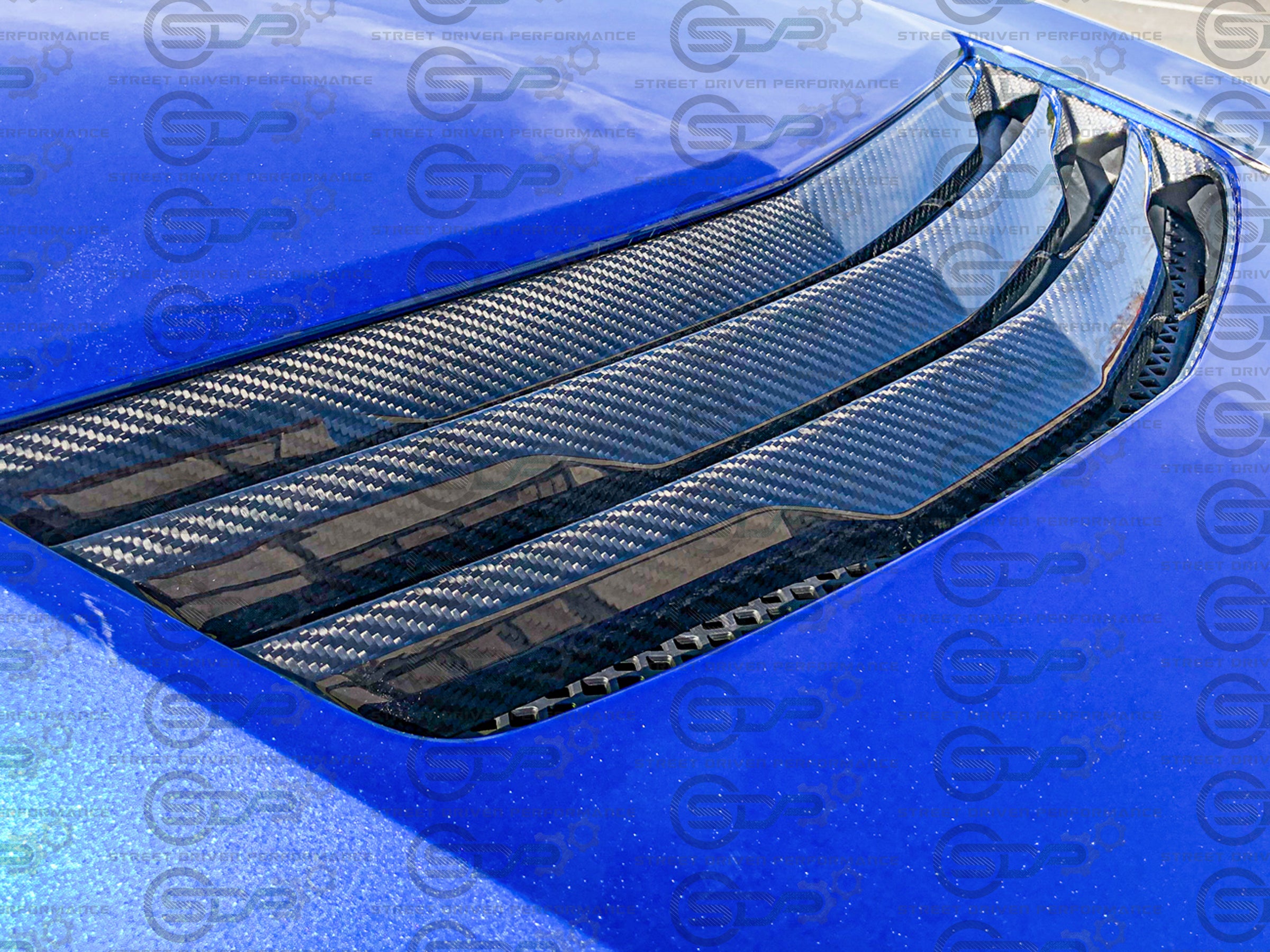 2016-2019 Cadillac CTS-V V3 - Carbon Fiber Hood Vent