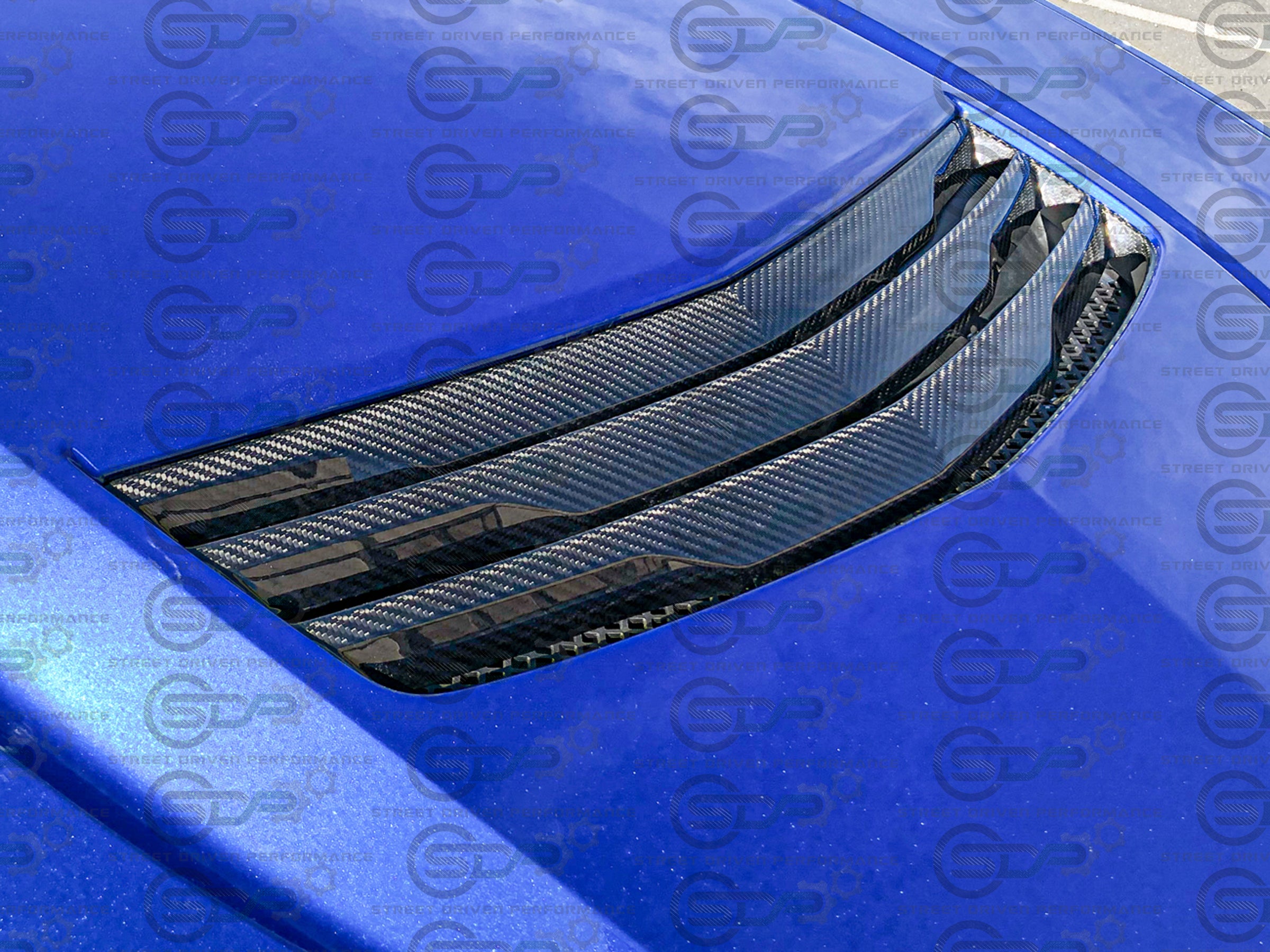 2016-2019 Cadillac CTS-V V3 - Carbon Fiber Hood Vent