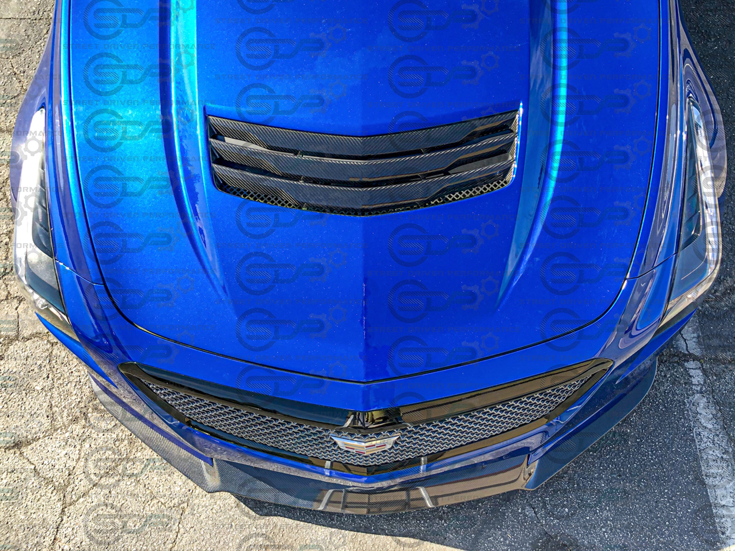 2016-2019 Cadillac CTS-V V3 - Carbon Fiber Hood Vent