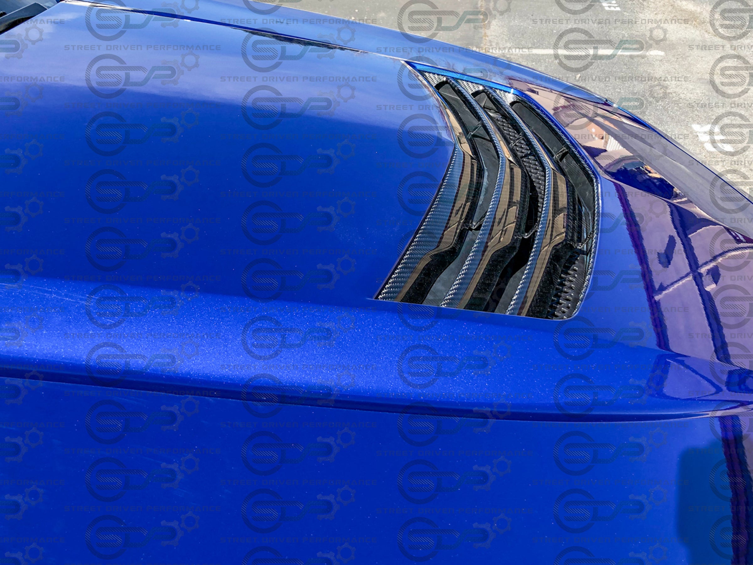 2016-2019 Cadillac CTS-V V3 - Carbon Fiber Hood Vent