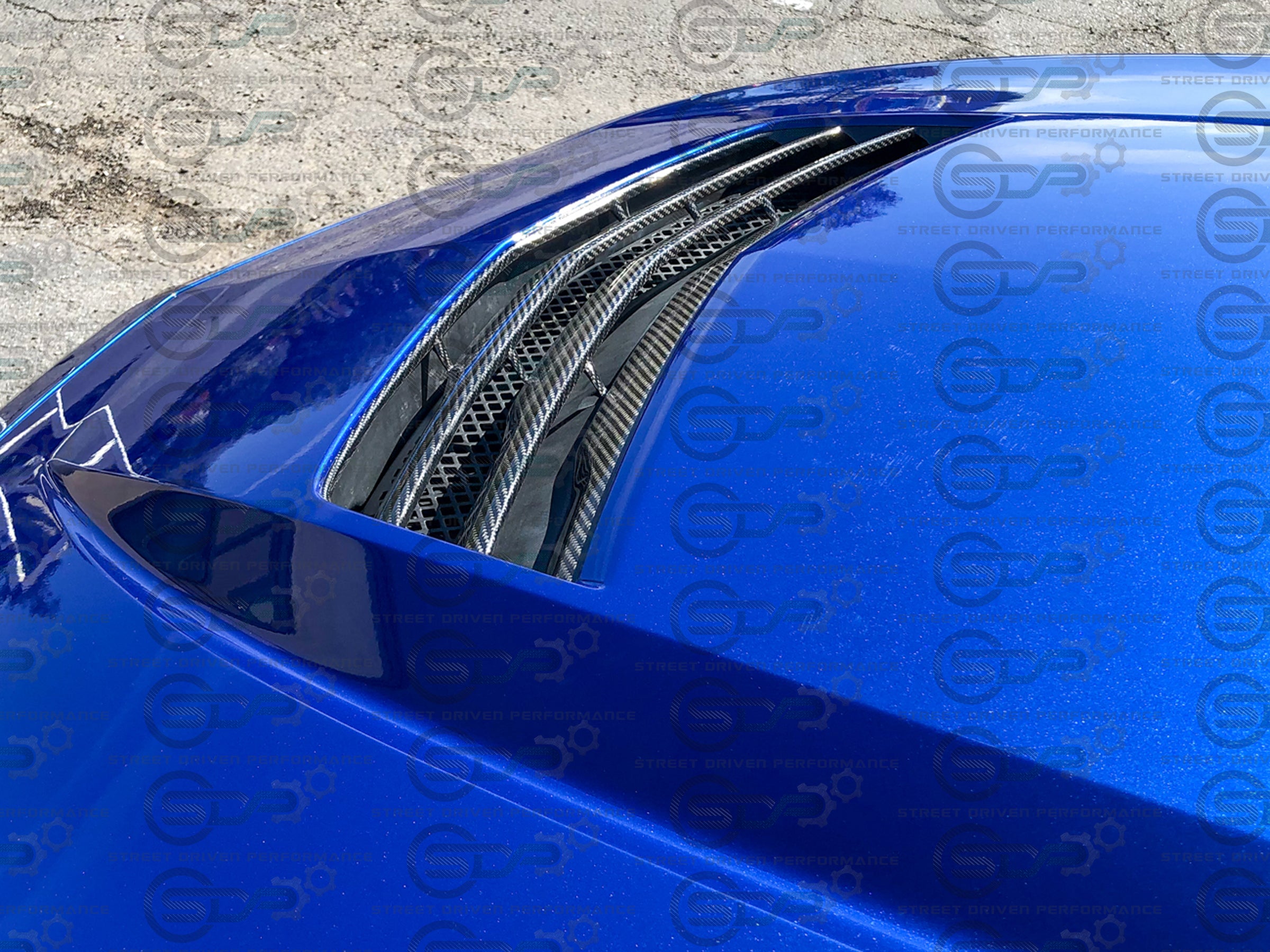 2016-2019 Cadillac CTS-V V3 - Carbon Fiber Hood Vent