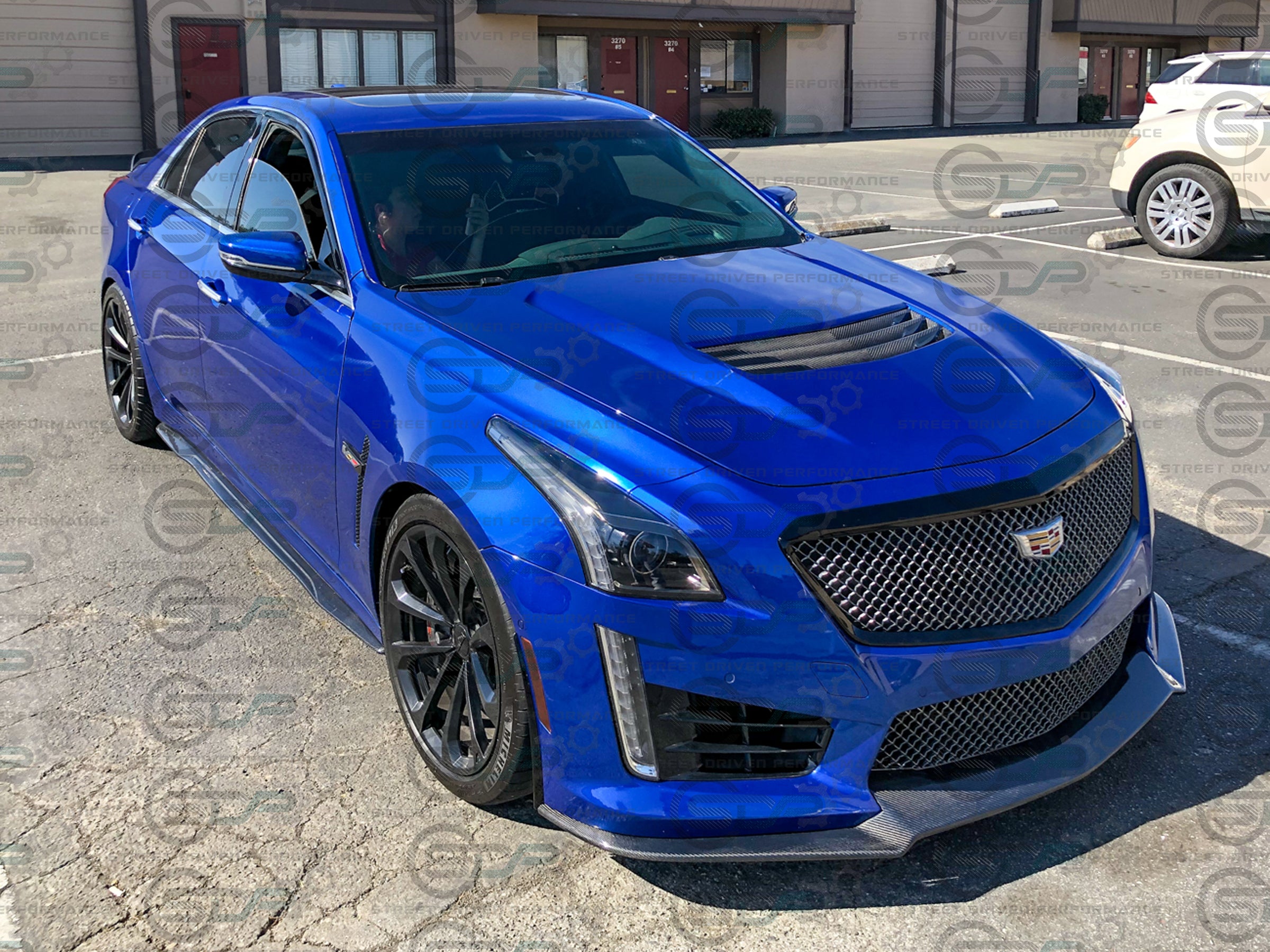 2016-2019 Cadillac CTS-V V3 - Carbon Fiber Hood Vent