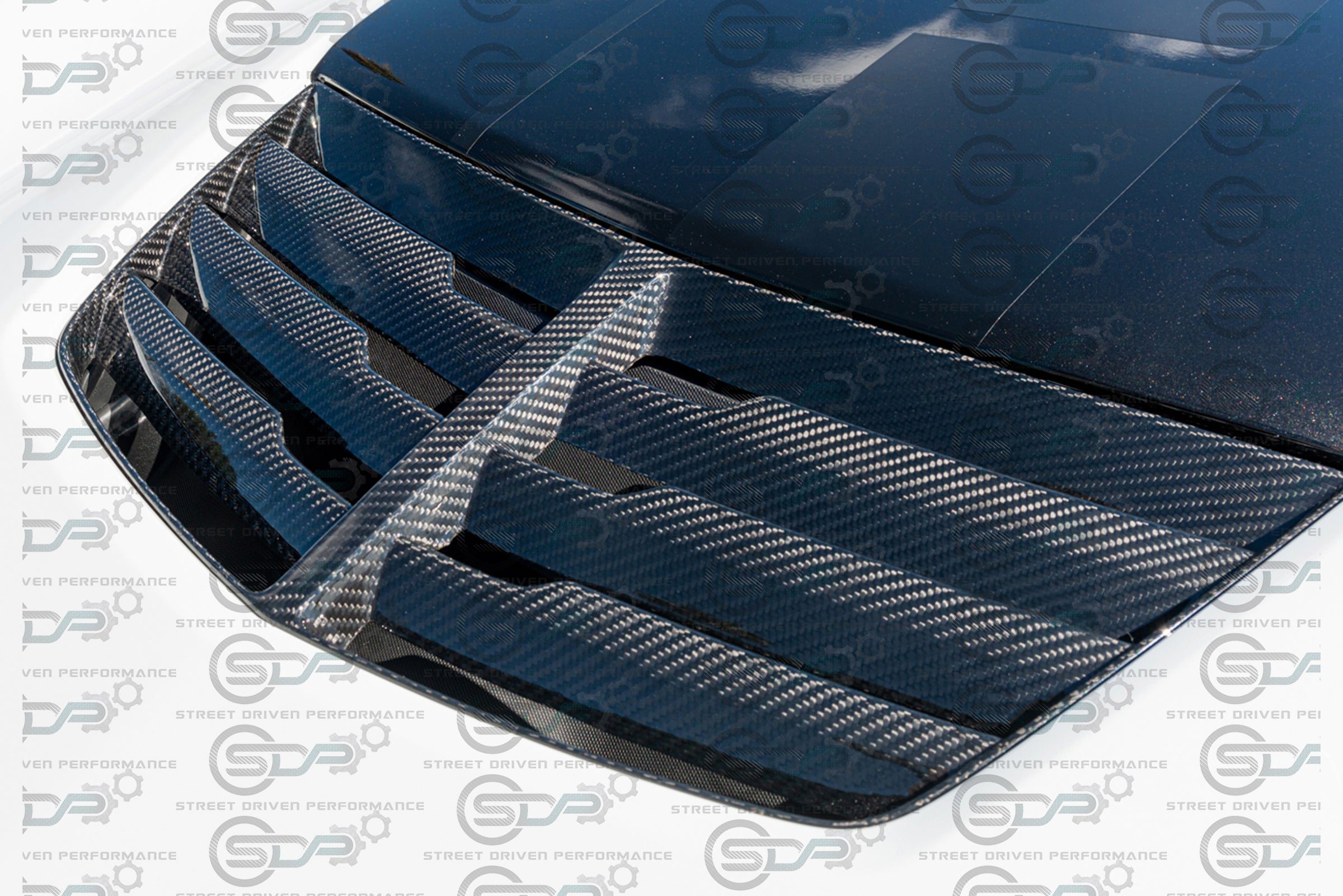 2014-2019 C7 Corvette Z06 | Z06 Factory Style Carbon Fiber Hood Vent Replacement