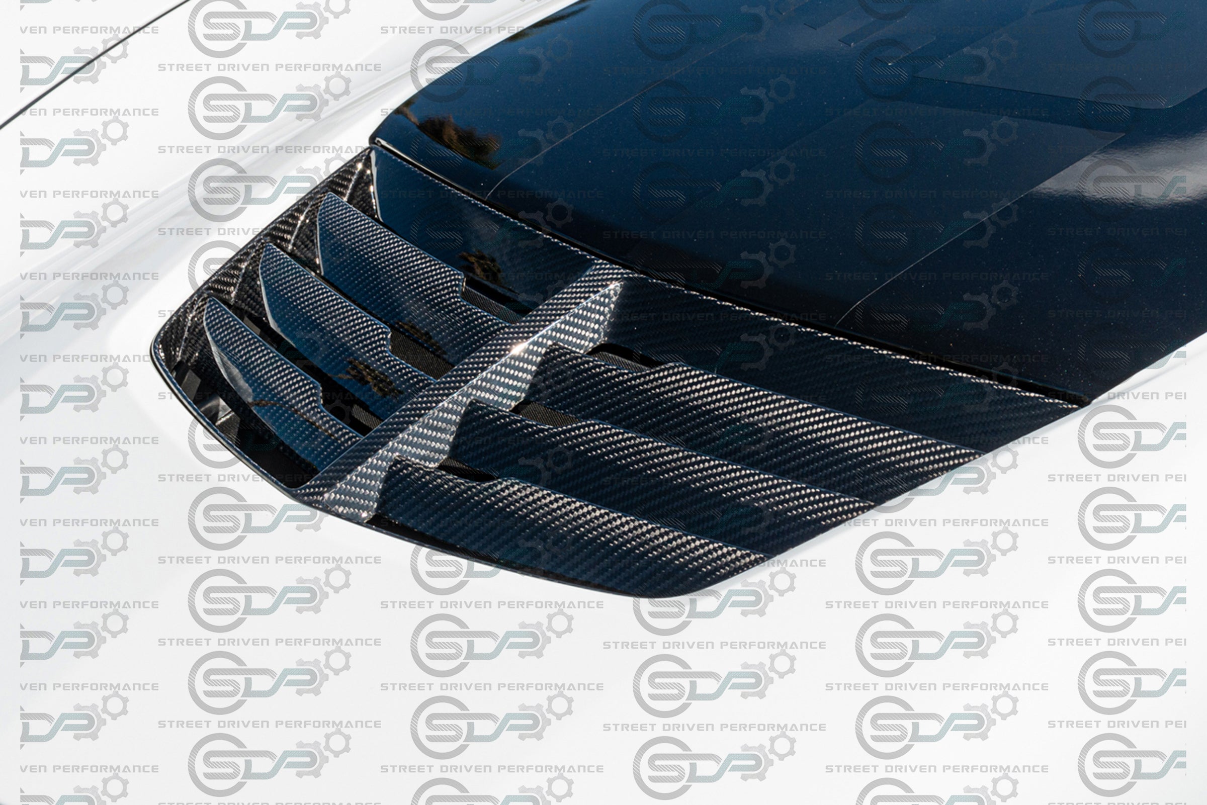 2014-2019 C7 Corvette Z06 | Z06 Factory Style Carbon Fiber Hood Vent Replacement