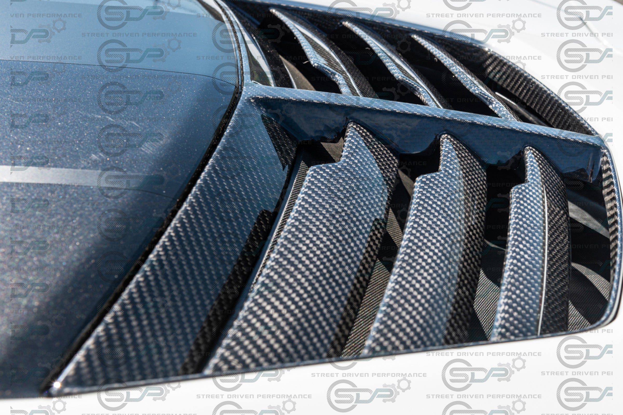 2014-2019 C7 Corvette Z06 | Z06 Factory Style Carbon Fiber Hood Vent Replacement