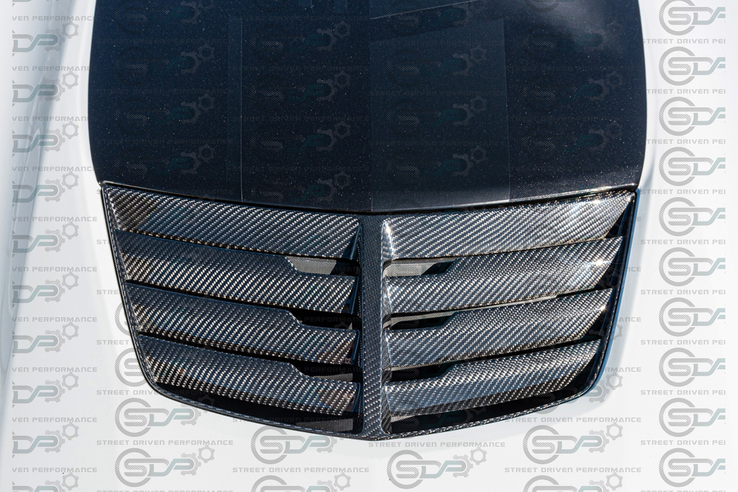2014-2019 C7 Corvette Z06 | Z06 Factory Style Carbon Fiber Hood Vent Replacement