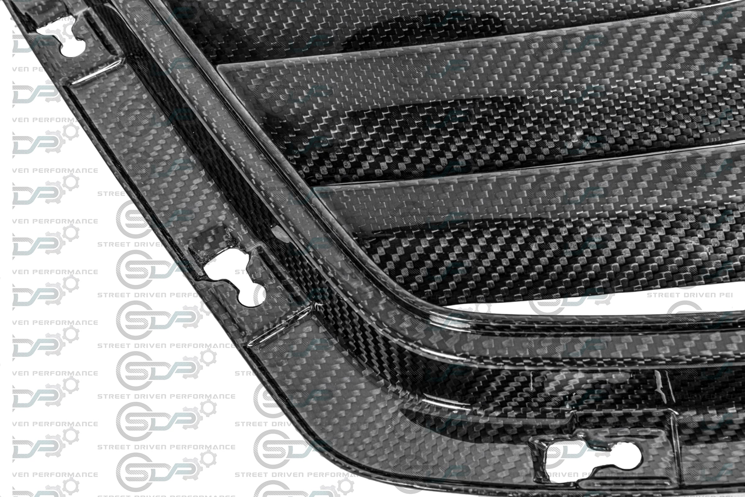 2014-2019 C7 Corvette Z06 | Z06 Factory Style Carbon Fiber Hood Vent Replacement