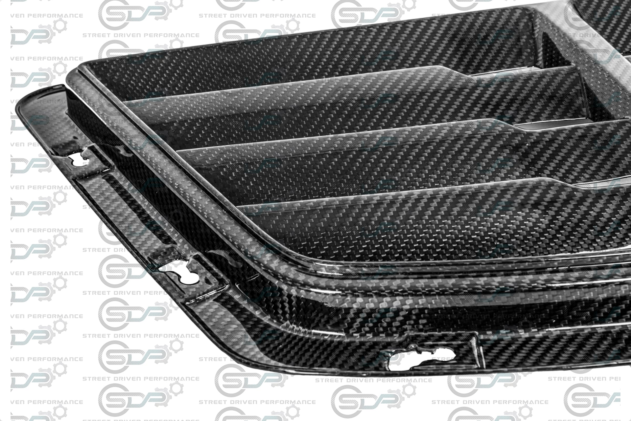 2014-2019 C7 Corvette Z06 | Z06 Factory Style Carbon Fiber Hood Vent Replacement