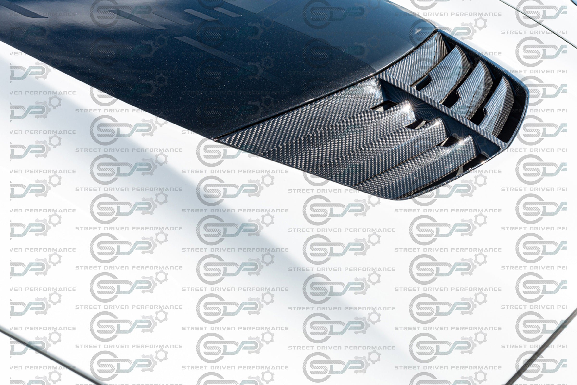 2014-2019 C7 Corvette Z06 | Z06 Factory Style Carbon Fiber Hood Vent Replacement
