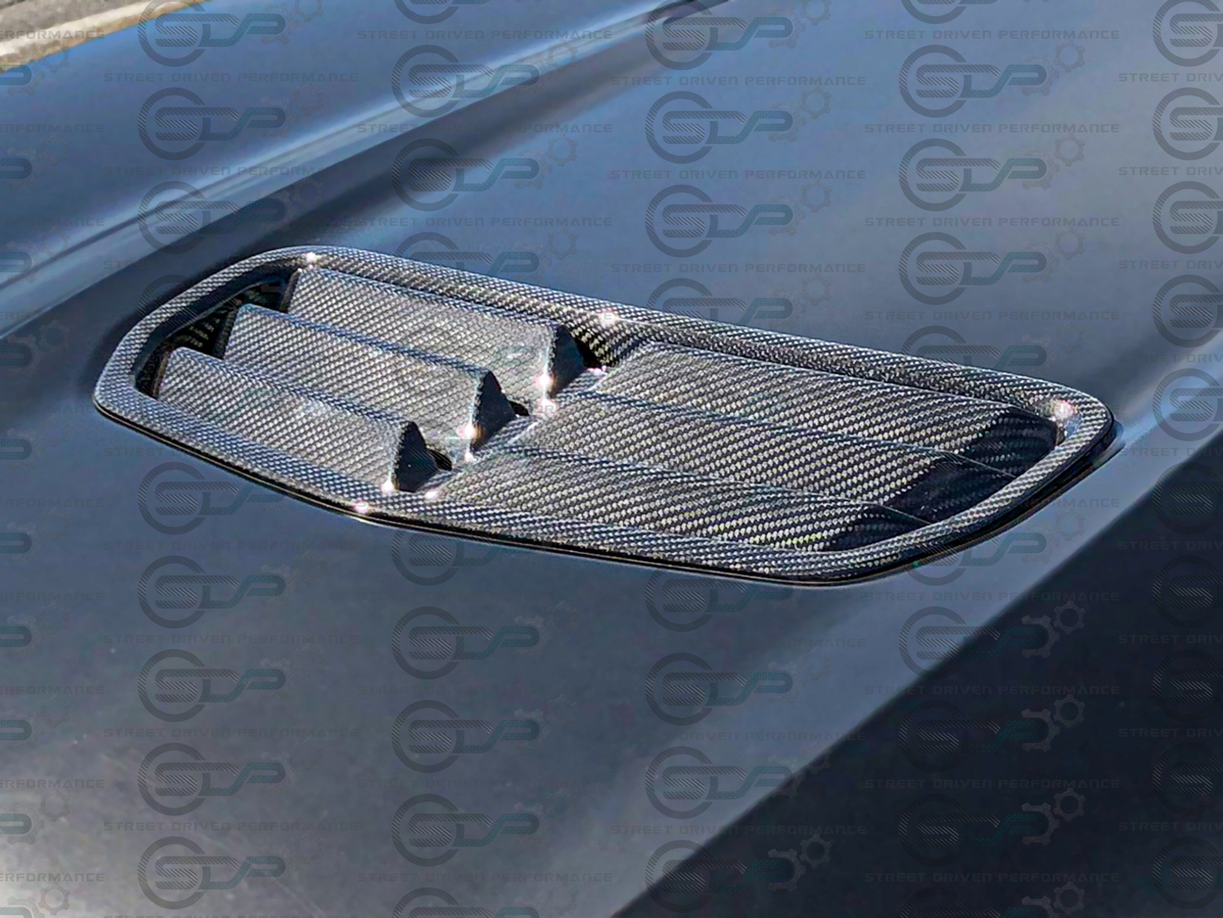 2019+ 6th Gen Camaro - Carbon Fiber Hood Vent - for all models with hood vents
