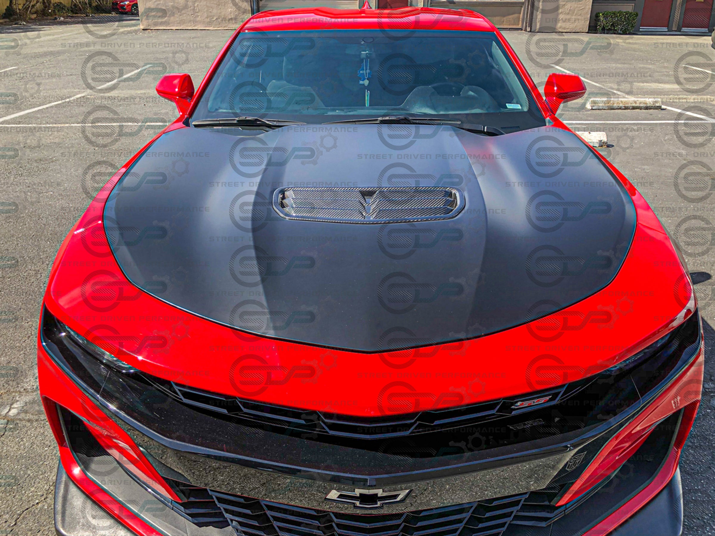 2019+ 6th Gen Camaro - Carbon Fiber Hood Vent - for all models with hood vents