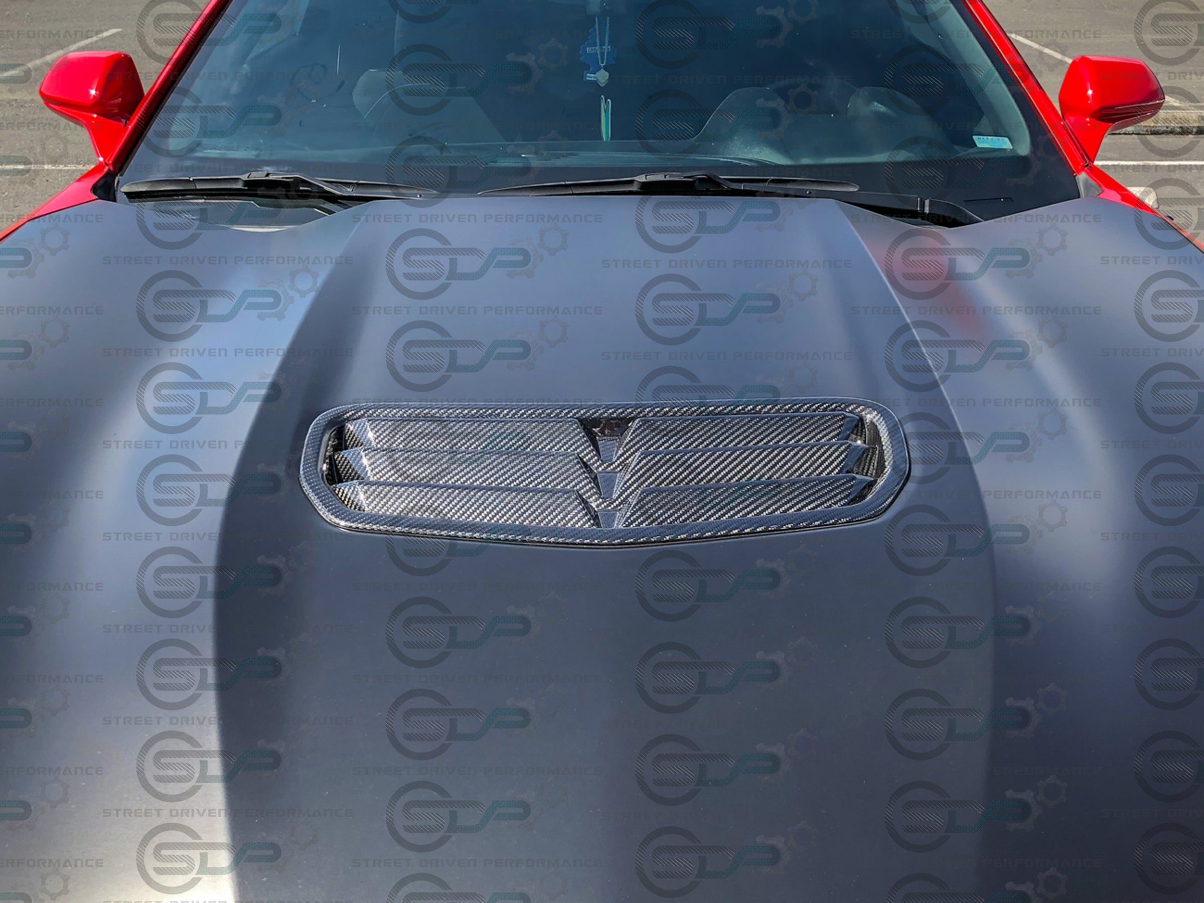 2019+ 6th Gen Camaro - Carbon Fiber Hood Vent - for all models with hood vents