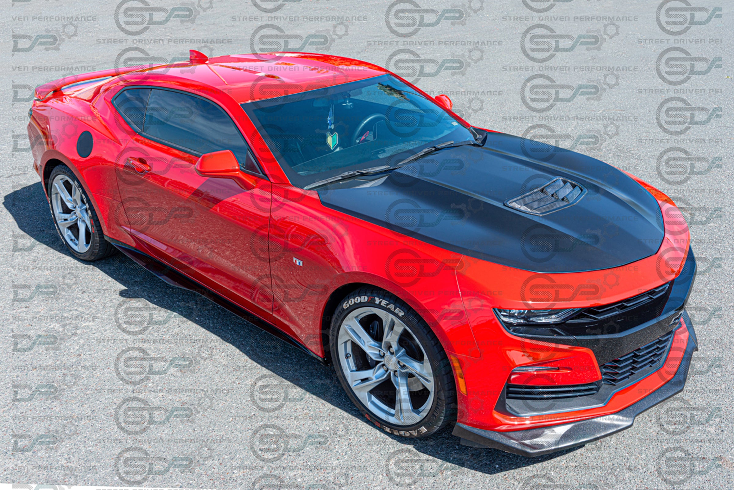 2019+ 6th Gen Camaro - Carbon Fiber Hood Vent - for all models with hood vents