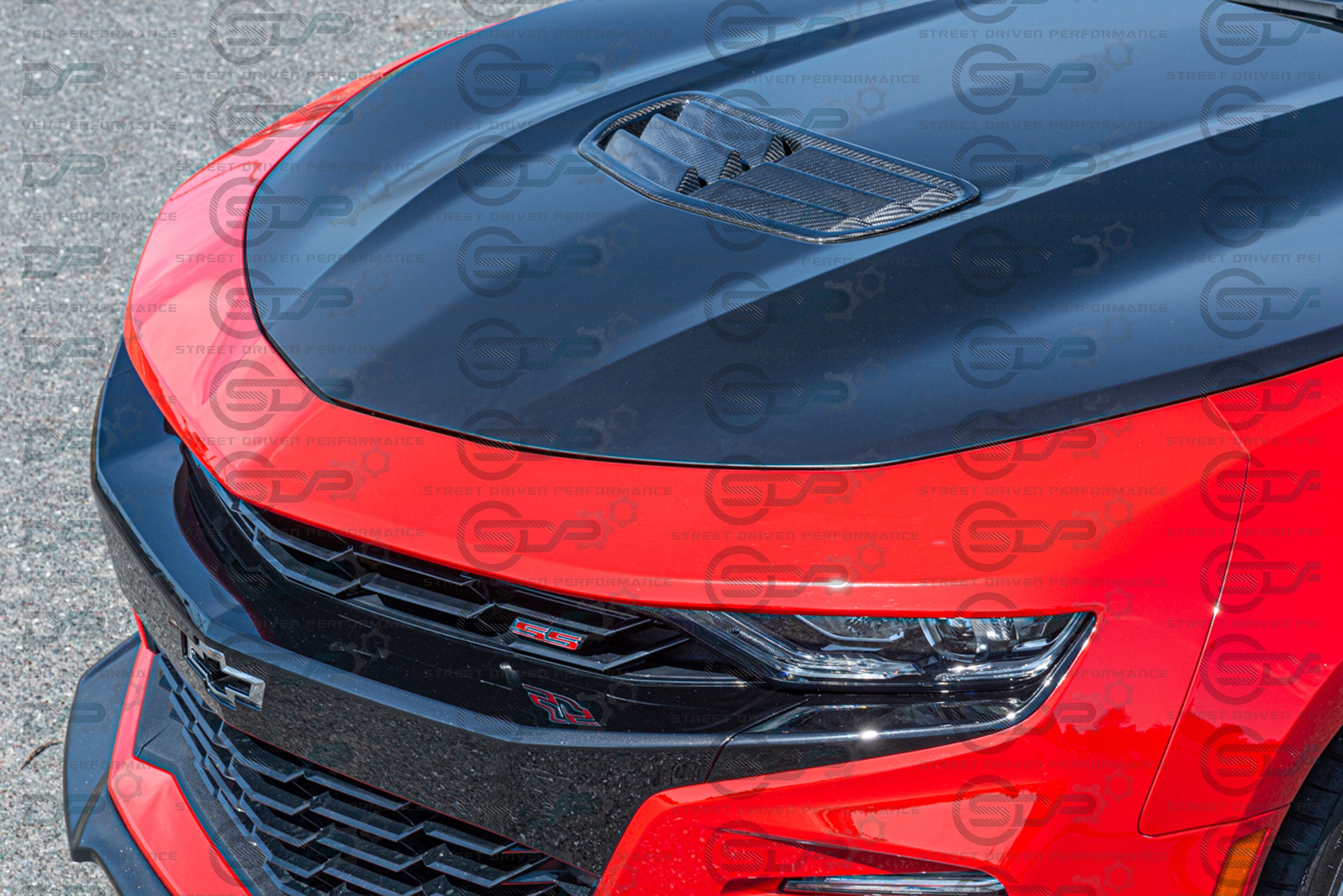2019+ 6th Gen Camaro - Carbon Fiber Hood Vent - for all models with hood vents