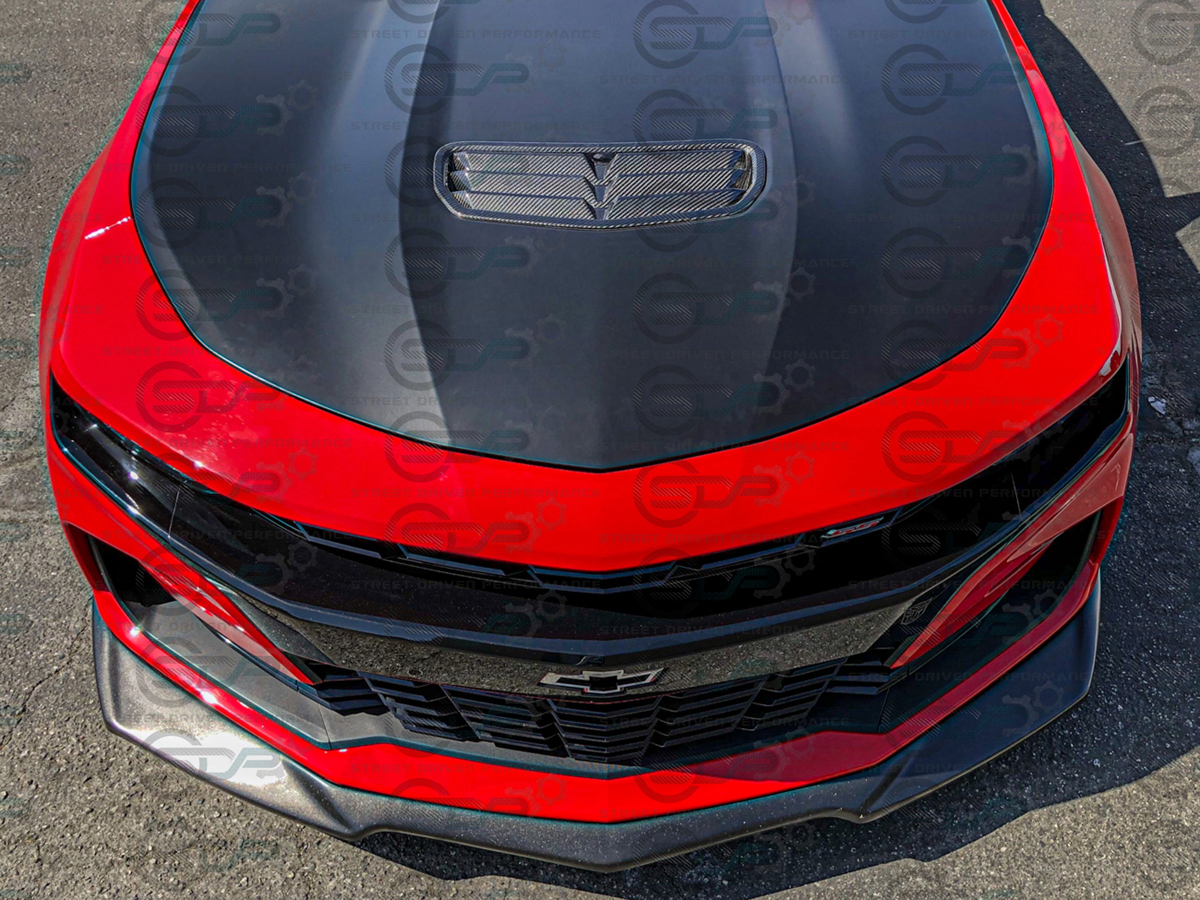2019+ 6th Gen Camaro - Carbon Fiber Hood Vent - for all models with hood vents