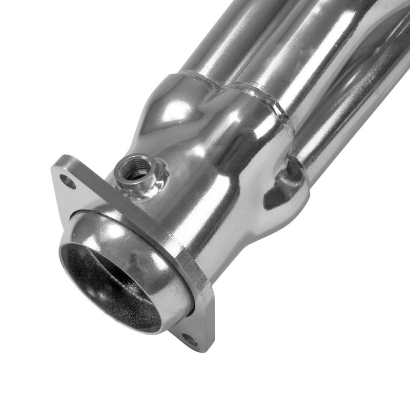 BBK 11-20 Dodge Challenger Hemi 6.4L shorty exhaust headers with silver ceramic coating, 1-7/8 inch tuned length exhaust headers.