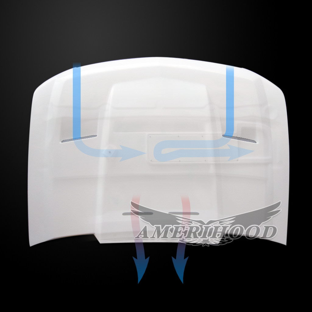 Chevrolet Avalanche 2007-2014 Type-CWL Style Functional Ram Air Hood
