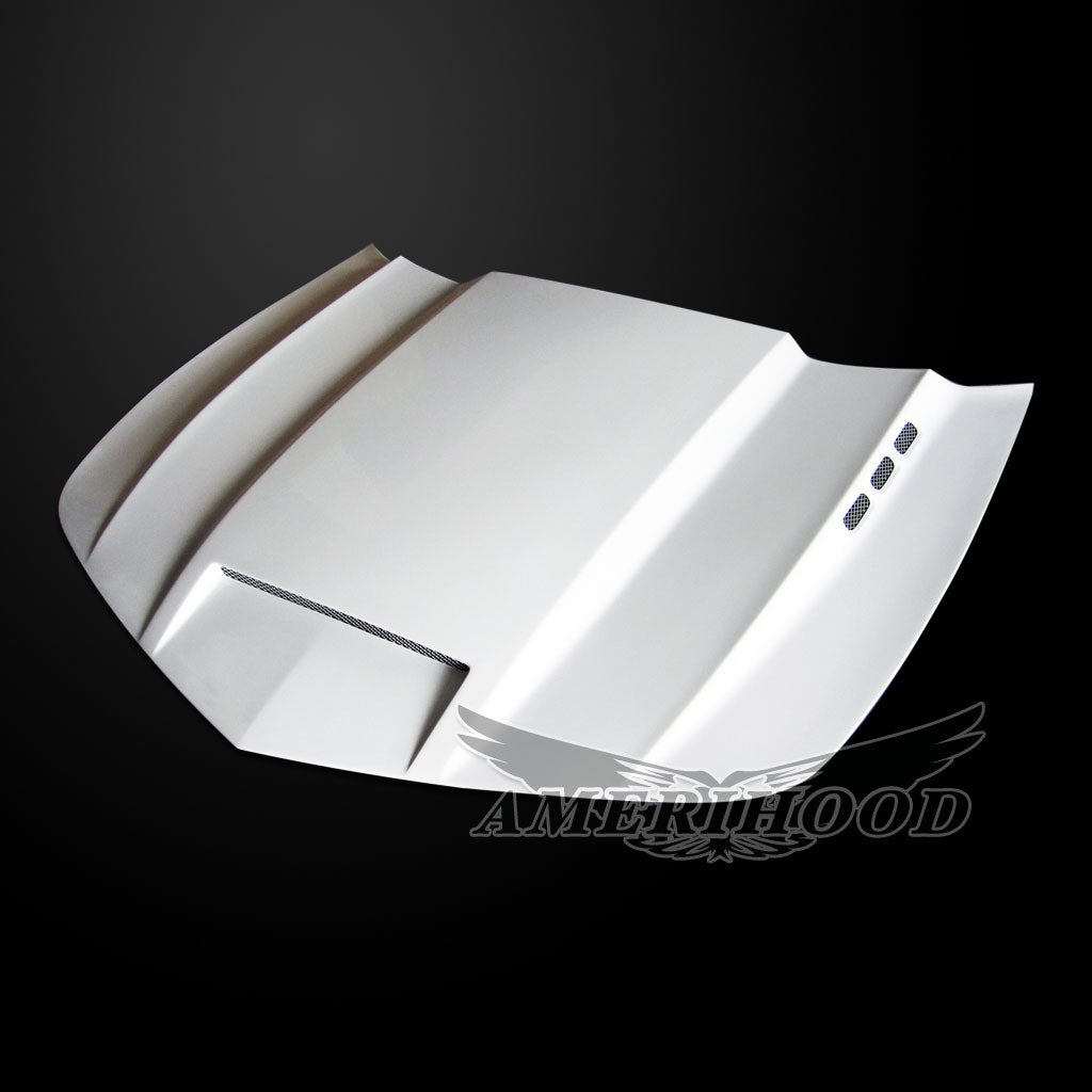 Chevrolet Camaro 2014-2015 V6 0nly SMS Style Functional Ram Air Hood