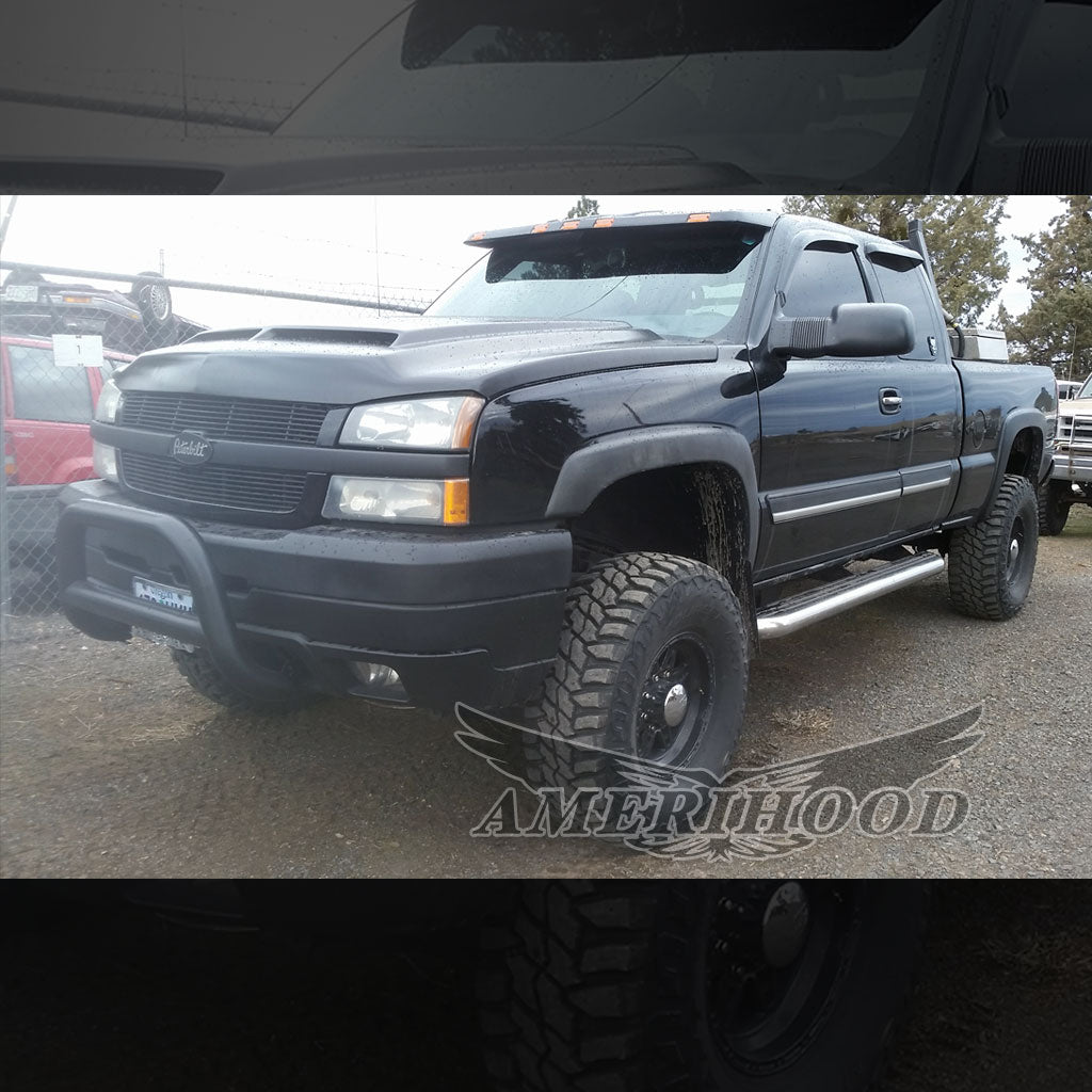 Chevrolet Silverado 1500 2006-2007 Type-E Style Functional Ram Air Hood