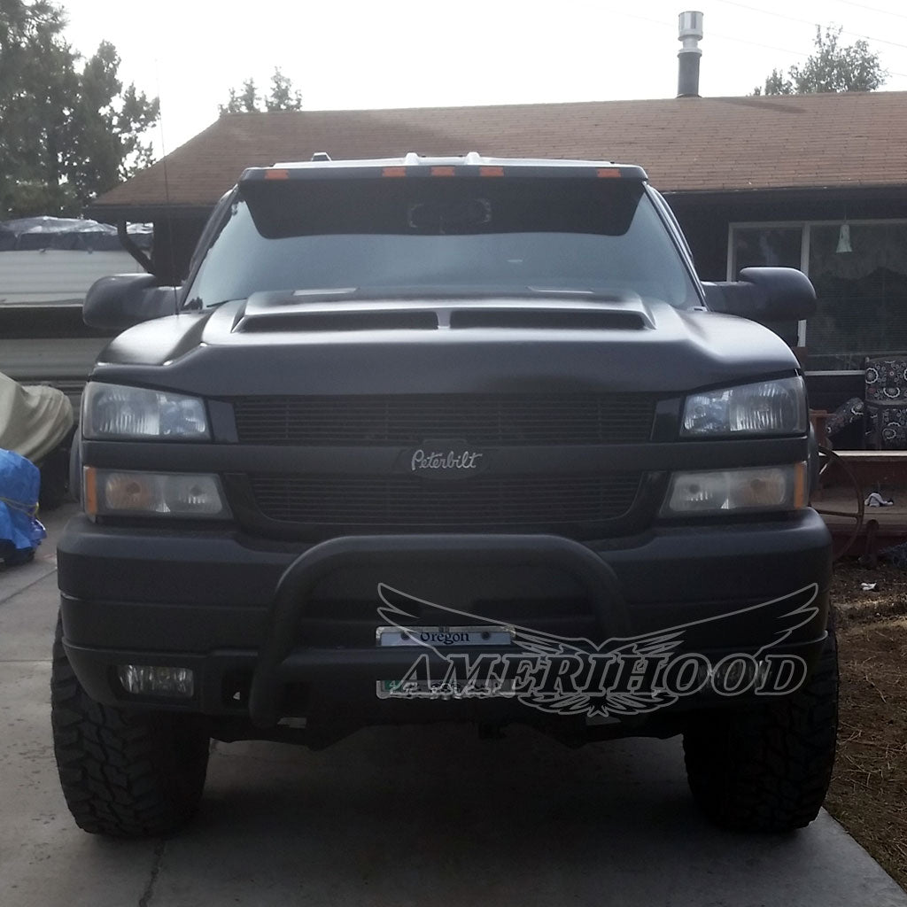 Chevrolet Silverado 1500 2006-2007 Type-E Style Functional Ram Air Hood