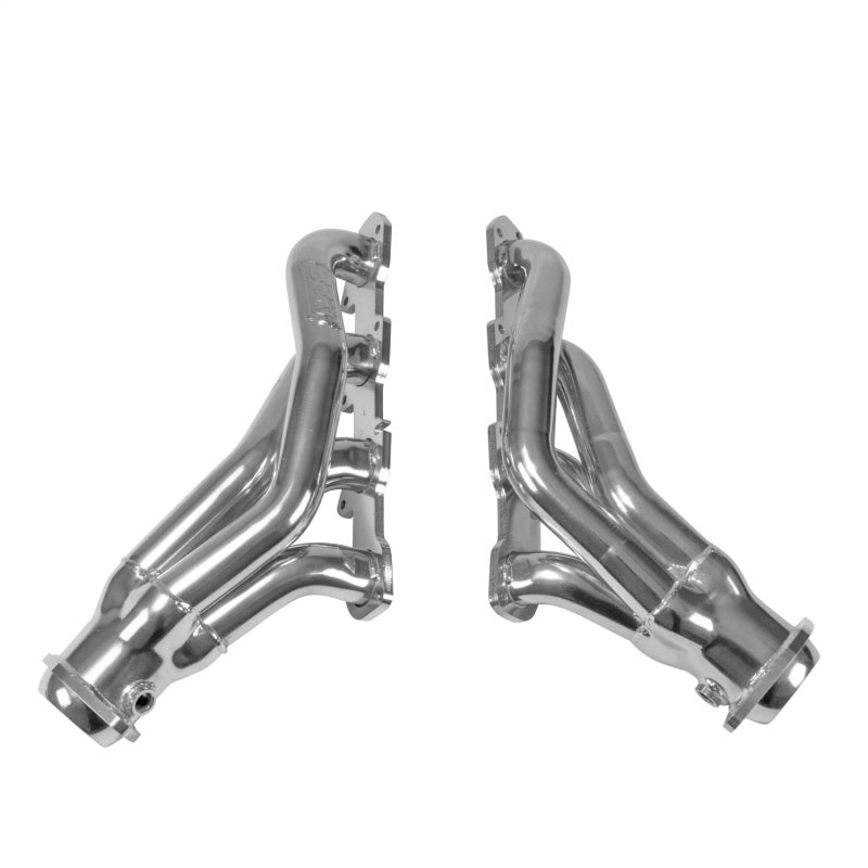 BBK 11-20 Dodge Challenger Hemi 6.4L shorty exhaust headers, silver ceramic finish, tuned length, for performance engine upgrade