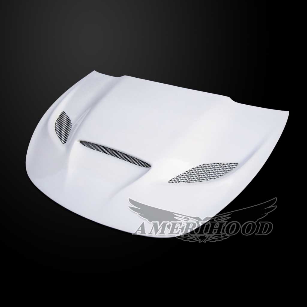 Dodge Dart Type-HC Style Functional Ram Air With Heat Extractor Vents Hood