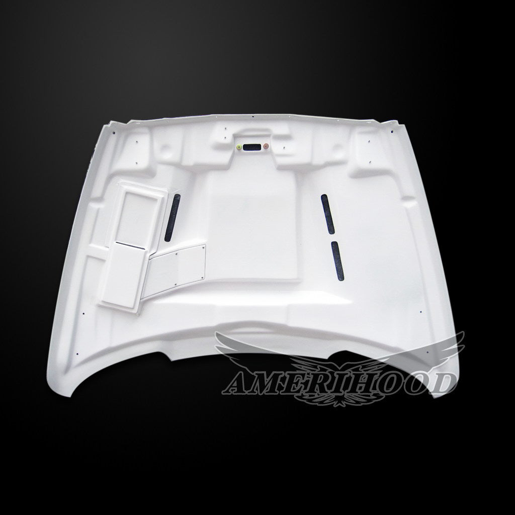 Dodge Ram 2500 2003-2009 Type-SSK Style Functional Heat Extractor Vented Hood