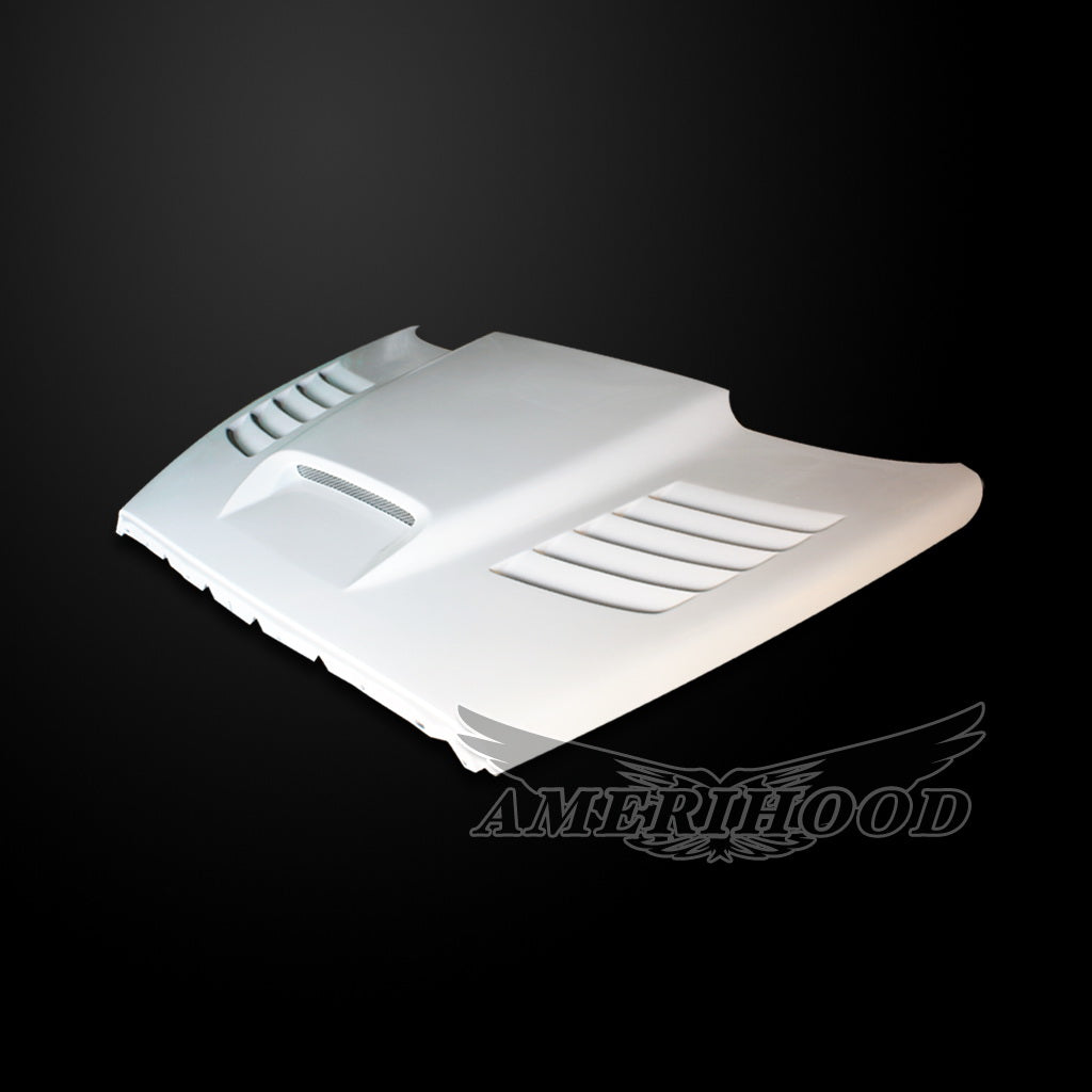 Dodge Ram 2500 2003-2009 Type-SSK Style Functional Heat Extractor Vented Hood
