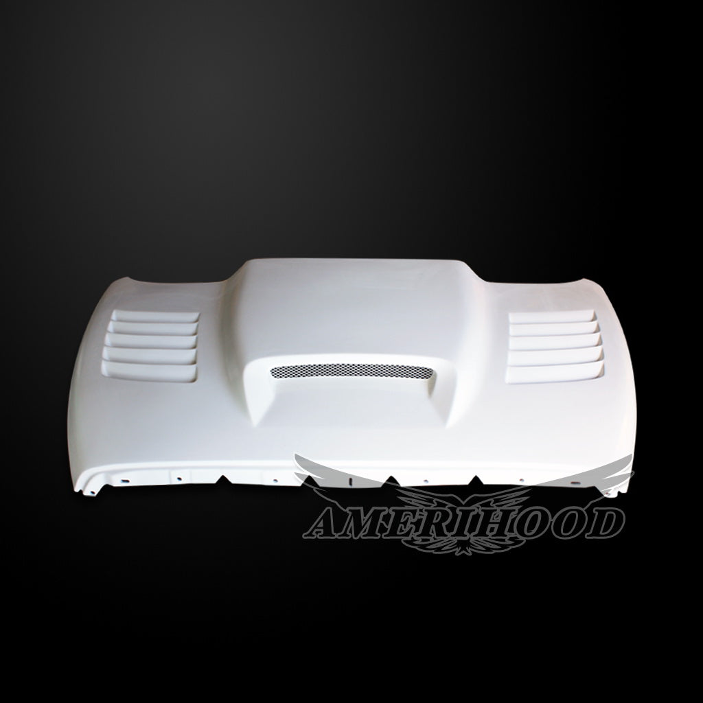 Dodge Ram 2500 2003-2009 Type-SSK Style Functional Heat Extractor Vented Hood