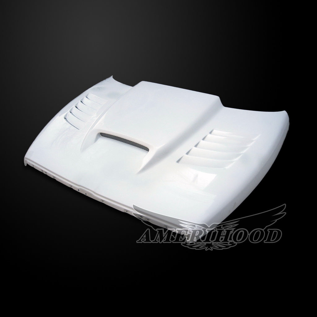 Dodge Ram 2500 1994-2002 SSK Style Functional Heat Extraction Ram Air Hood