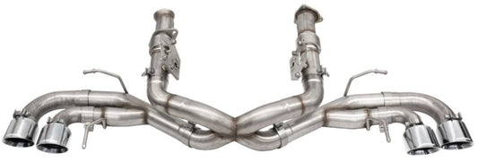 CORSA Performance Corsa 2020-25 Corvette C8 3in Xtreme Cat-Back Exhaust with 4.5in quad tips and AFM valve deletion