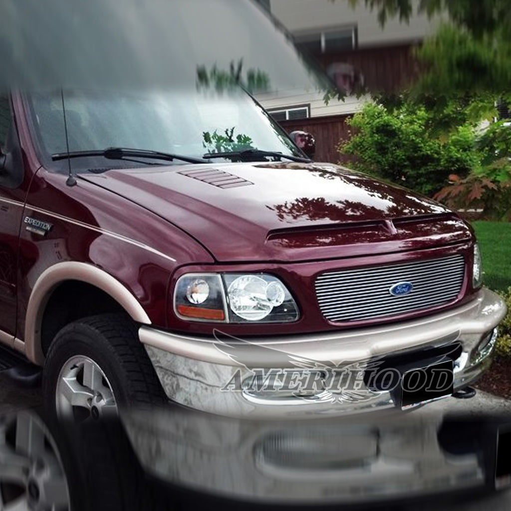 Ford Expedition 1997-2002 Type-E Style Ver. 2 Functional Ram Air Cooling Hood