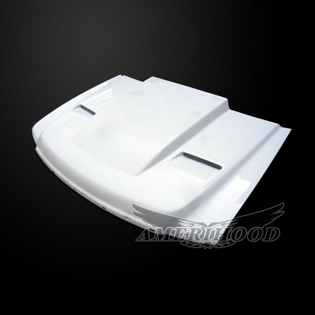 GMC Sierra 1500 2007-2013 Cowl Type-1 Style Functional Ram Air Hood